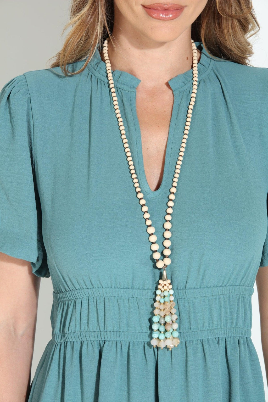 Mazunte Tassel Long Necklace