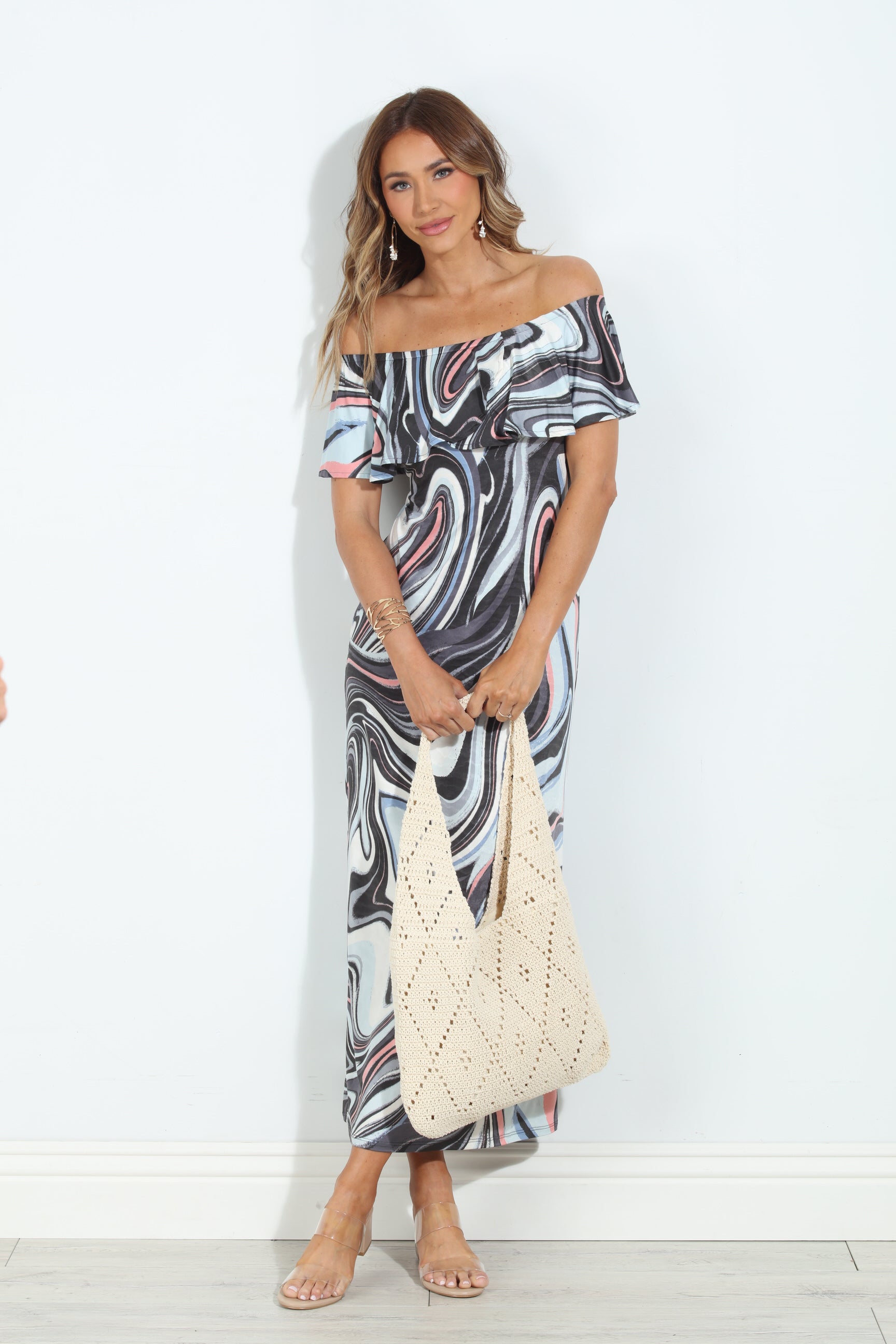 Star Venezia OTS Midi Dress