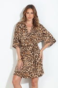 Savanna Stretch Kimono Sleeve Dress-BEST SELLER