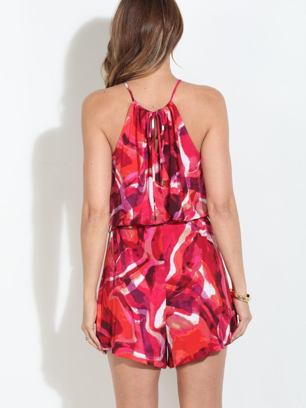 Lolita Stretch Halter Romper-BEST SELLER