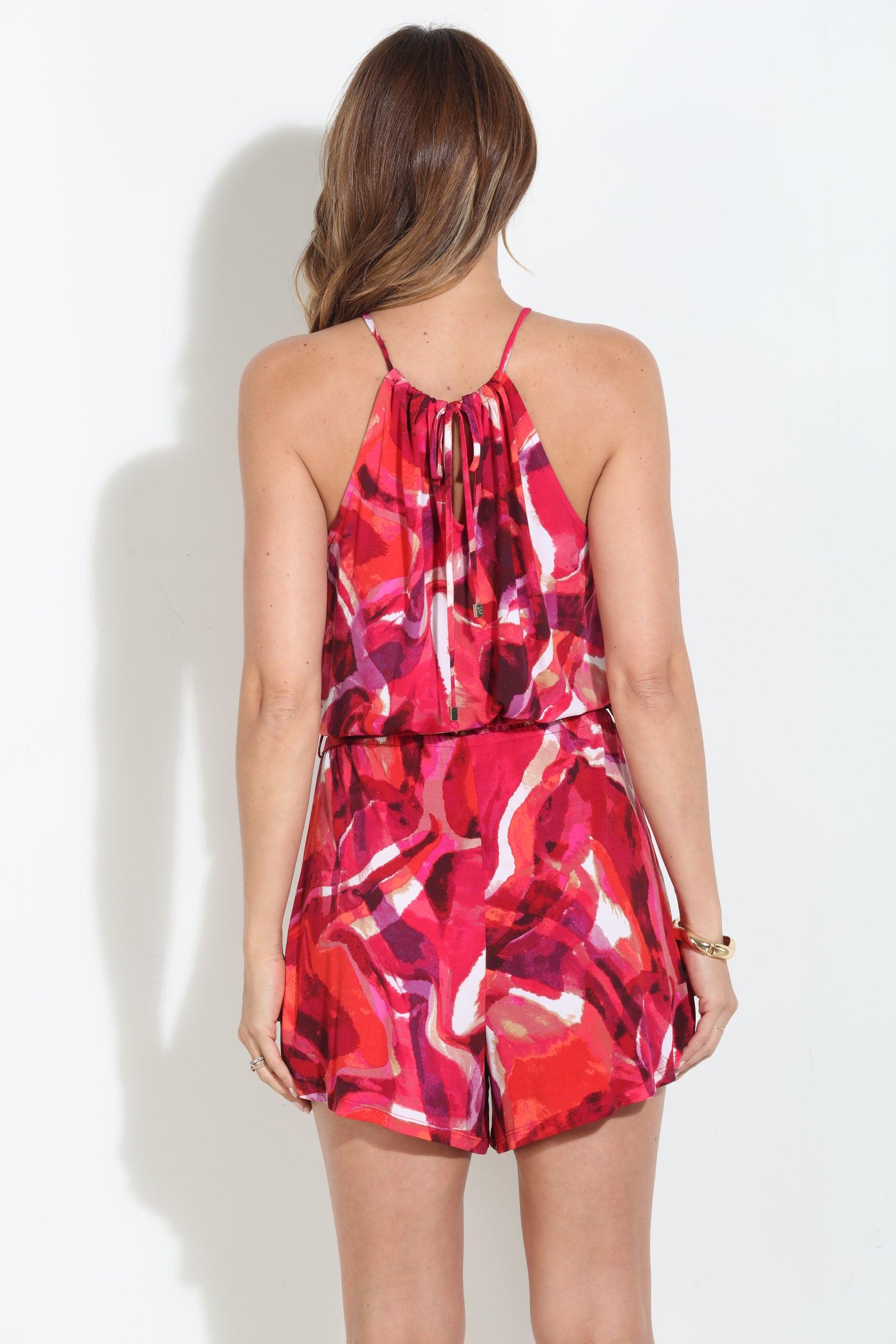 Lolita Stretch Halter Romper-BEST SELLER