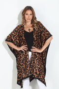 Leopard Print Kimono