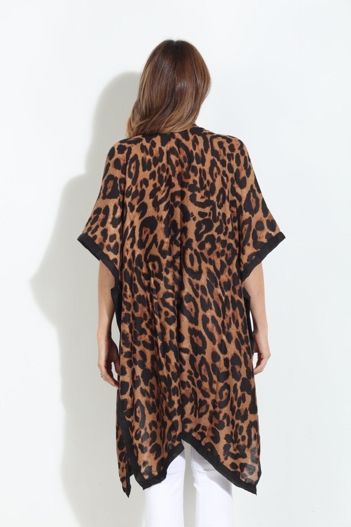 Leopard Print Kimono