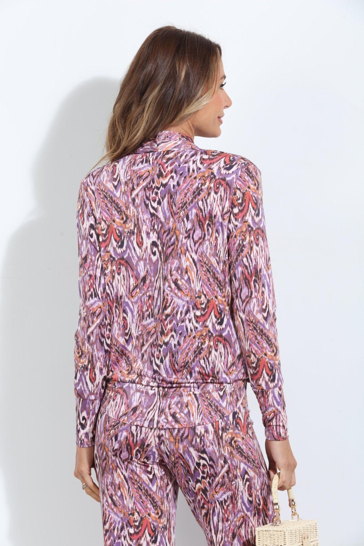 Venus Draped Surplice Top -FINAL SALE
