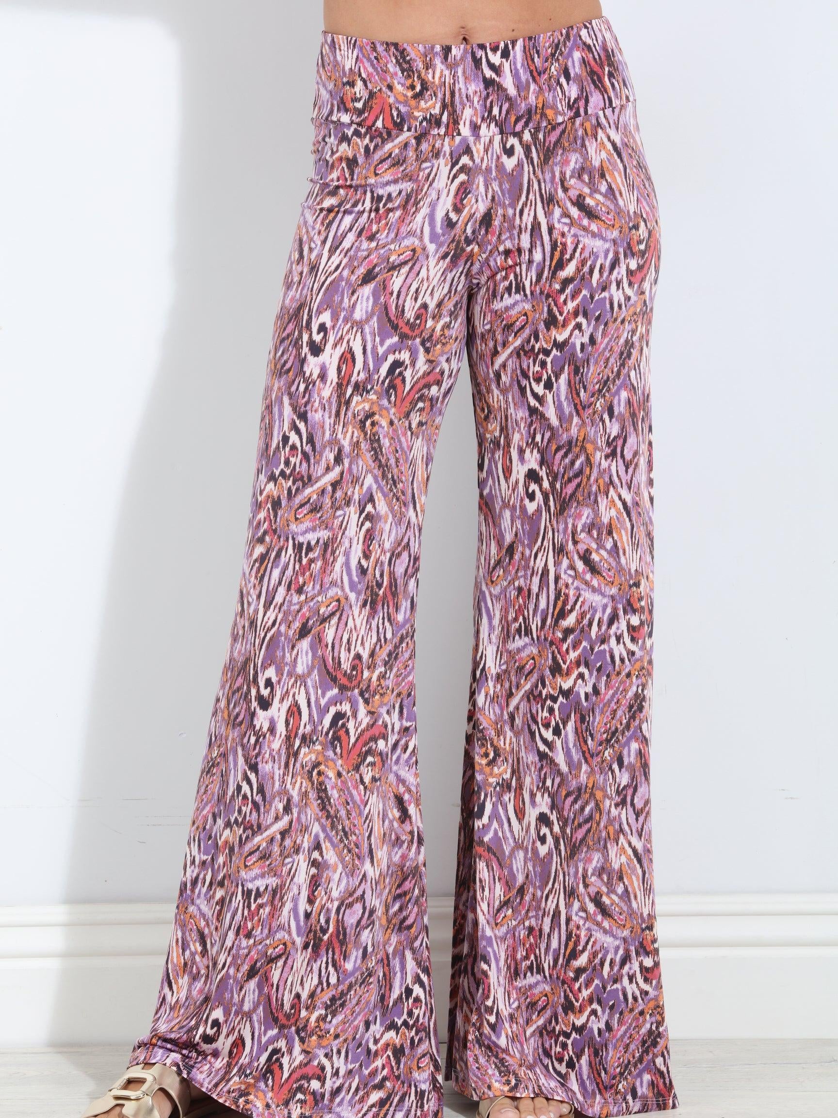 Venus Stretch Wide Leg Pants-FINAL SALE