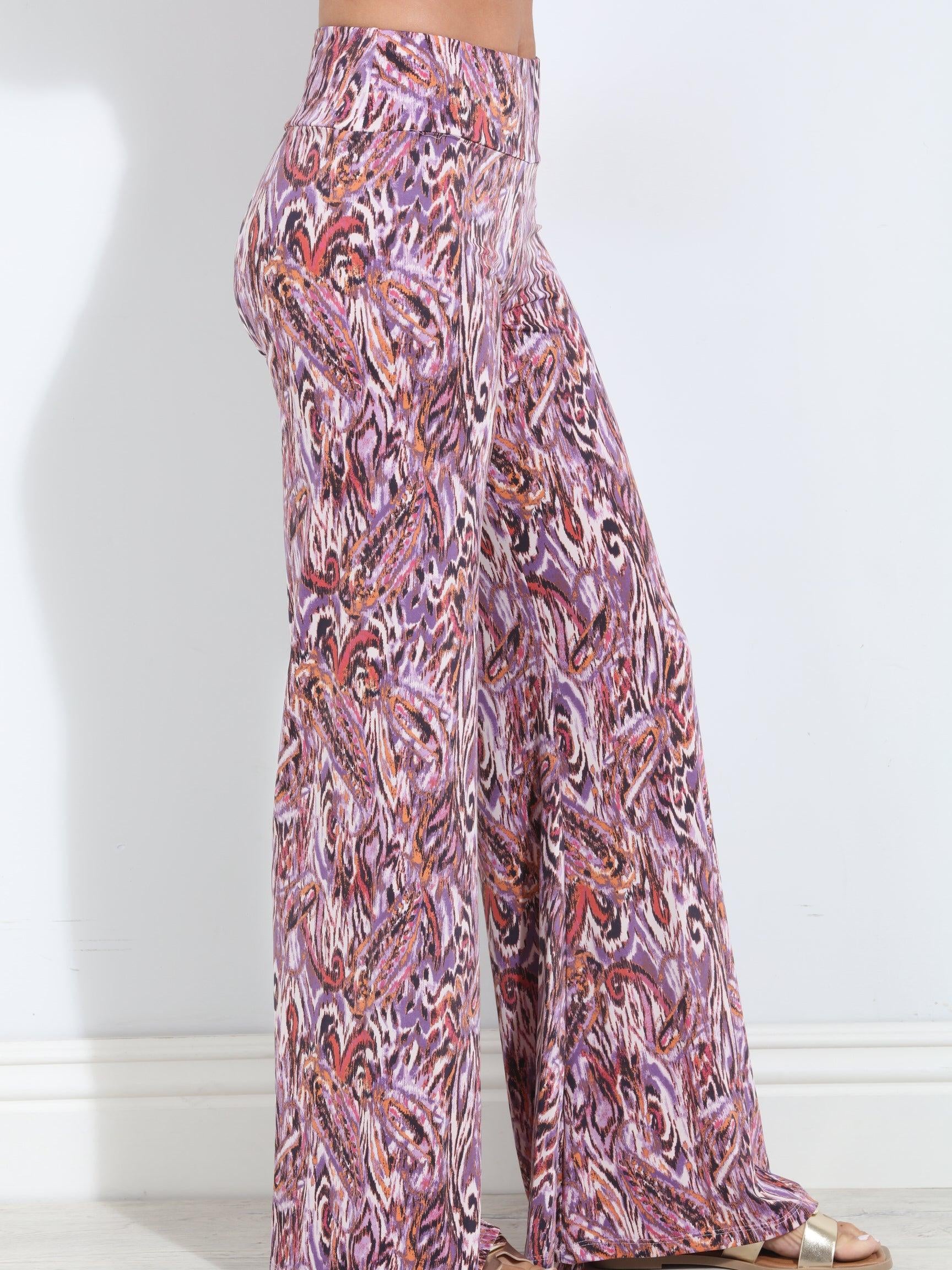 Venus Stretch Wide Leg Pants-FINAL SALE