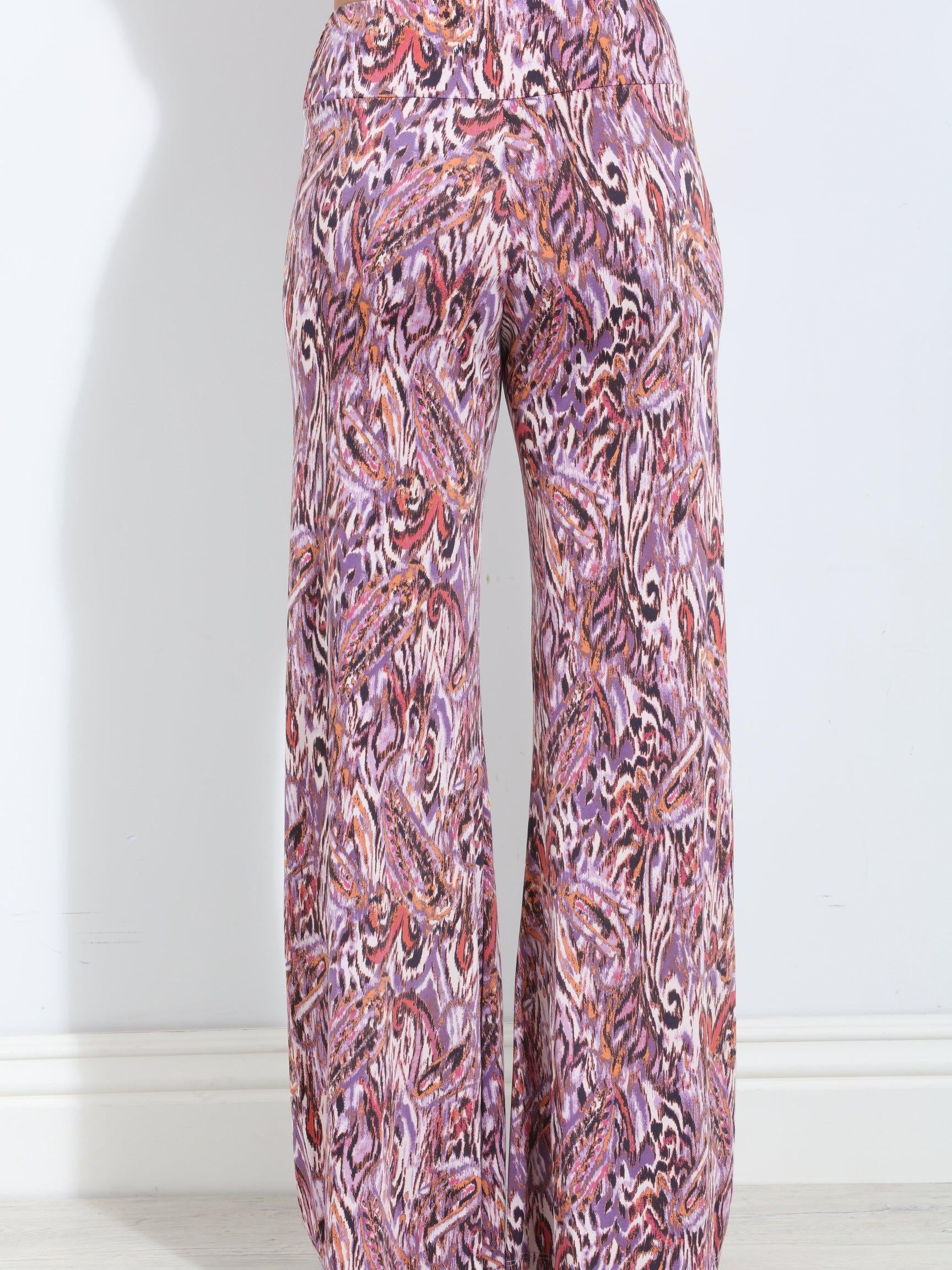 Venus Stretch Wide Leg Pants-FINAL SALE