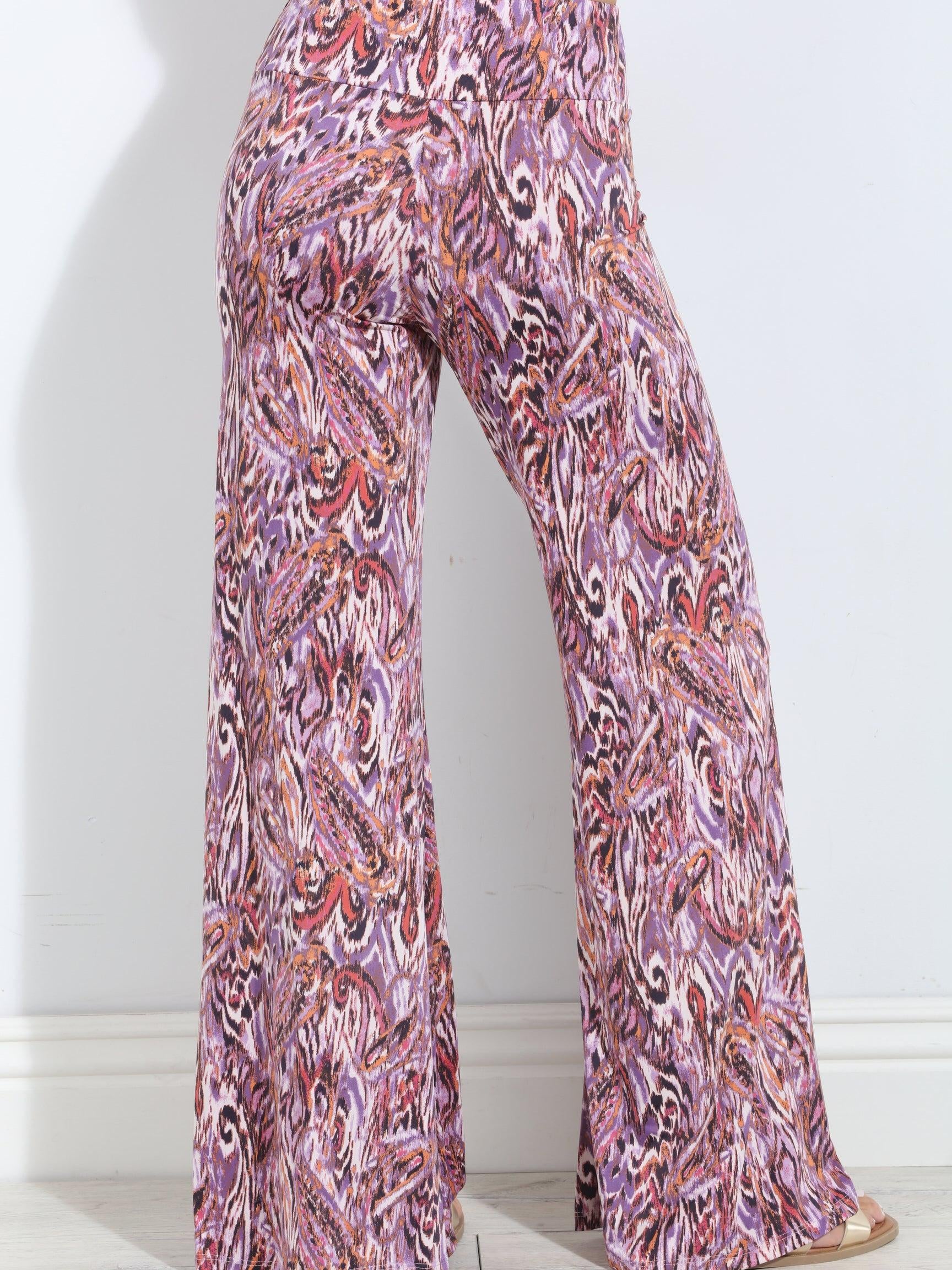 Venus Stretch Wide Leg Pants-FINAL SALE