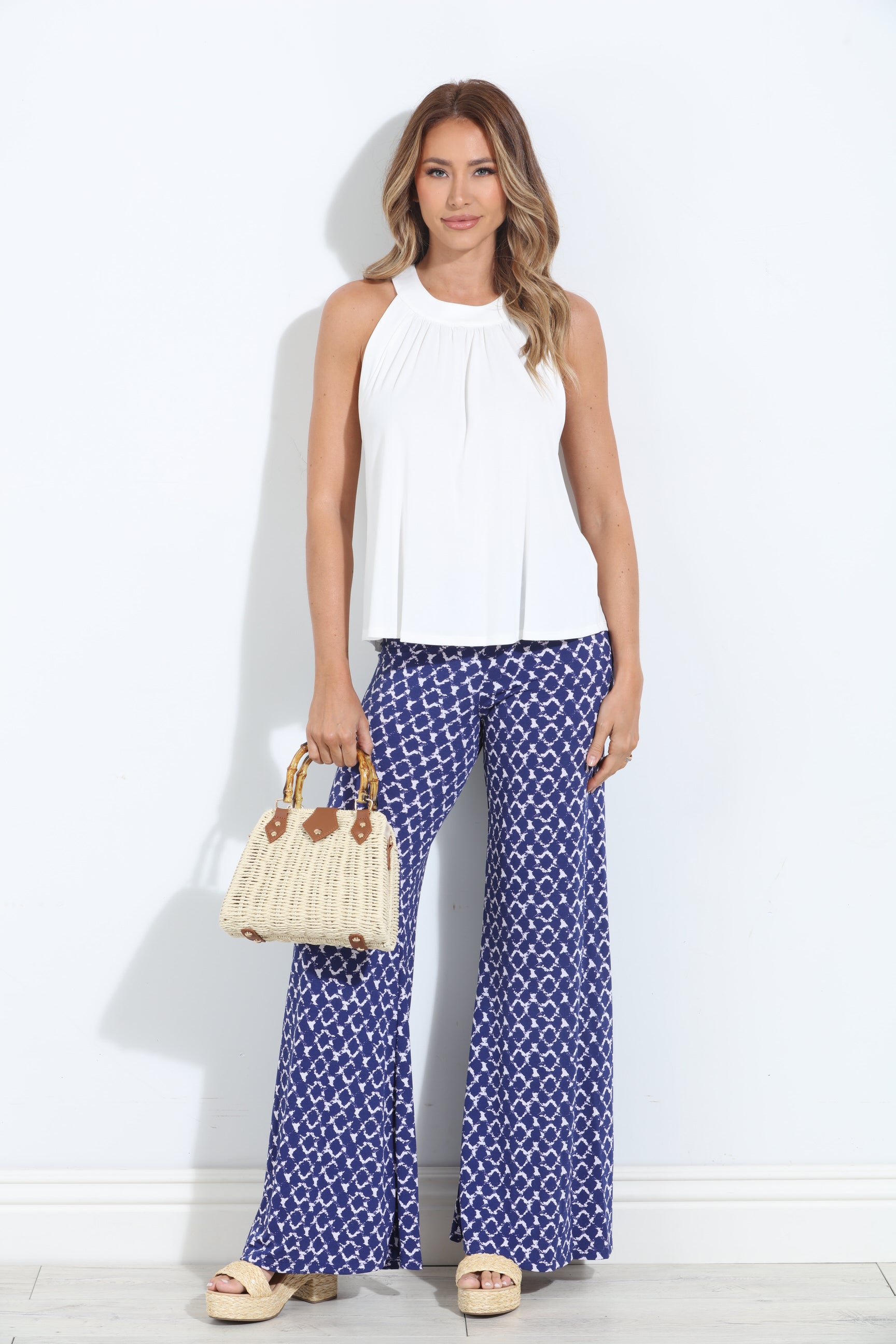 Axon Stretch Wide Leg Pants-BEST SELLER