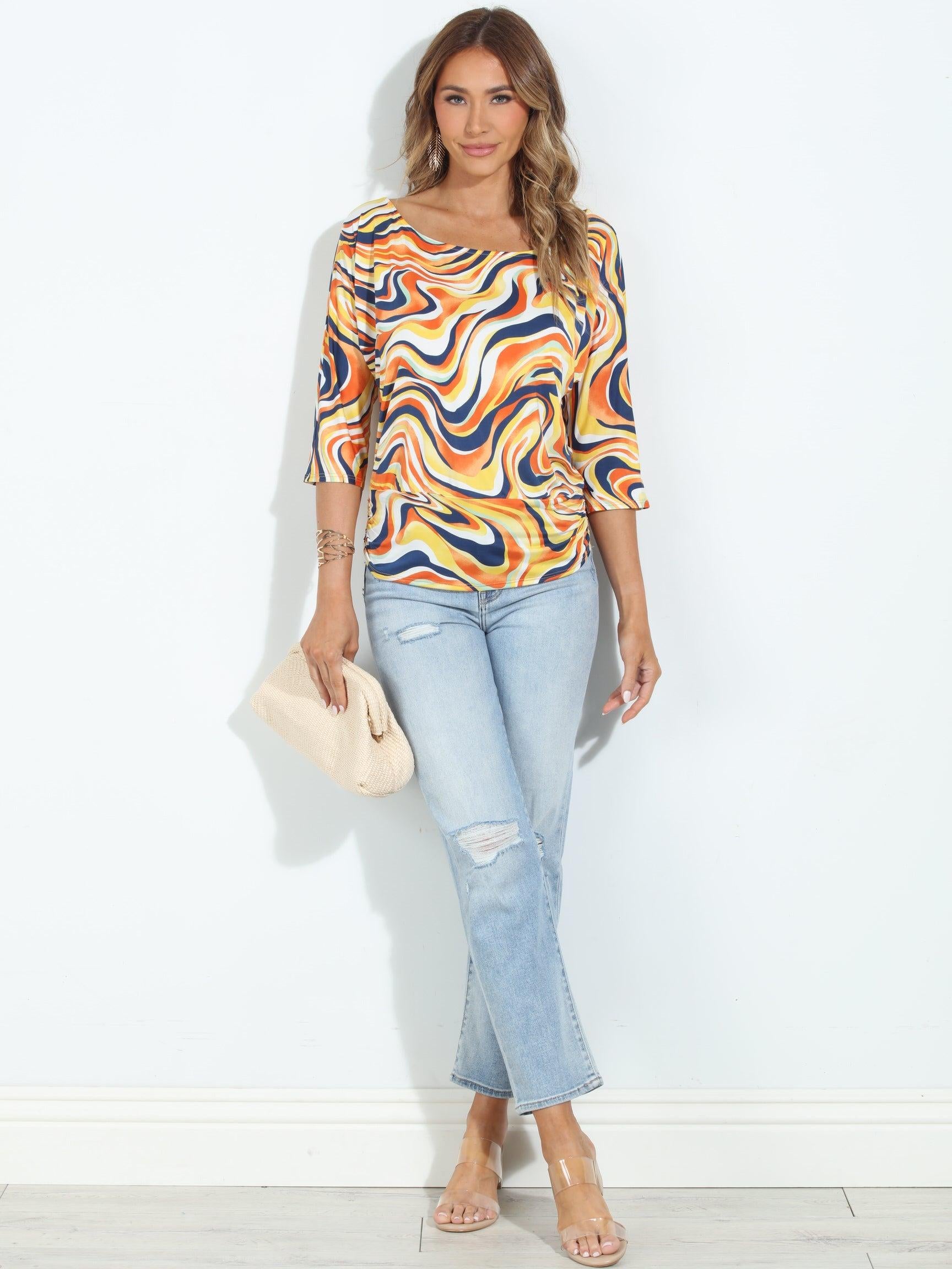 Luma Shirred Waist Top-FINAL SALE