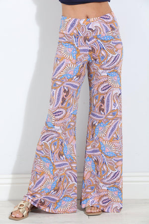 Brando Stretch Wide Leg Pants-FINAL SALE