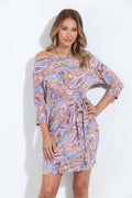 Brando OTS Tie Waist Dress-FINAL SALE
