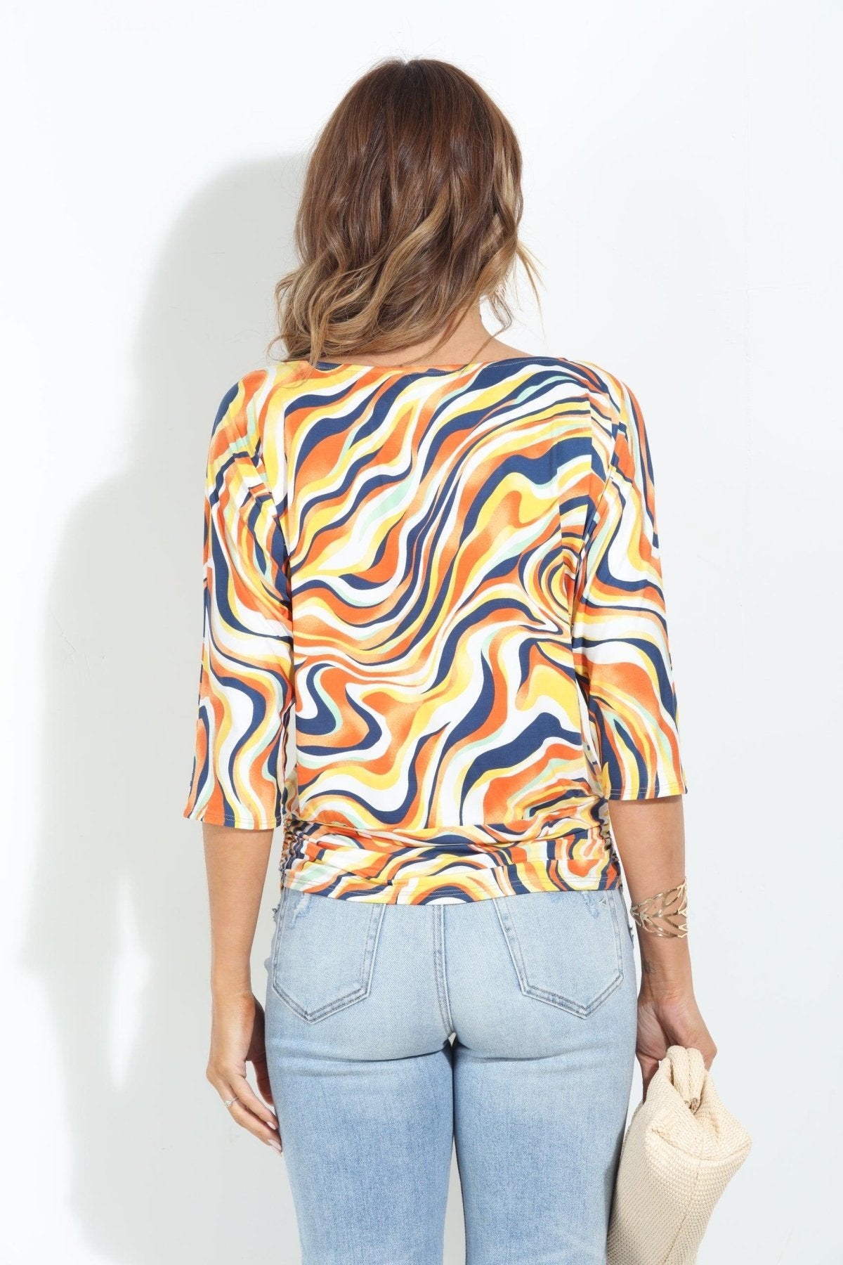 Luma Shirred Waist Top-FINAL SALE