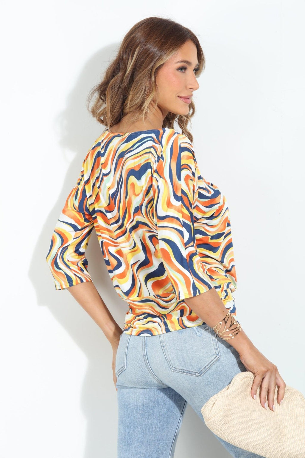 Luma Shirred Waist Top-FINAL SALE