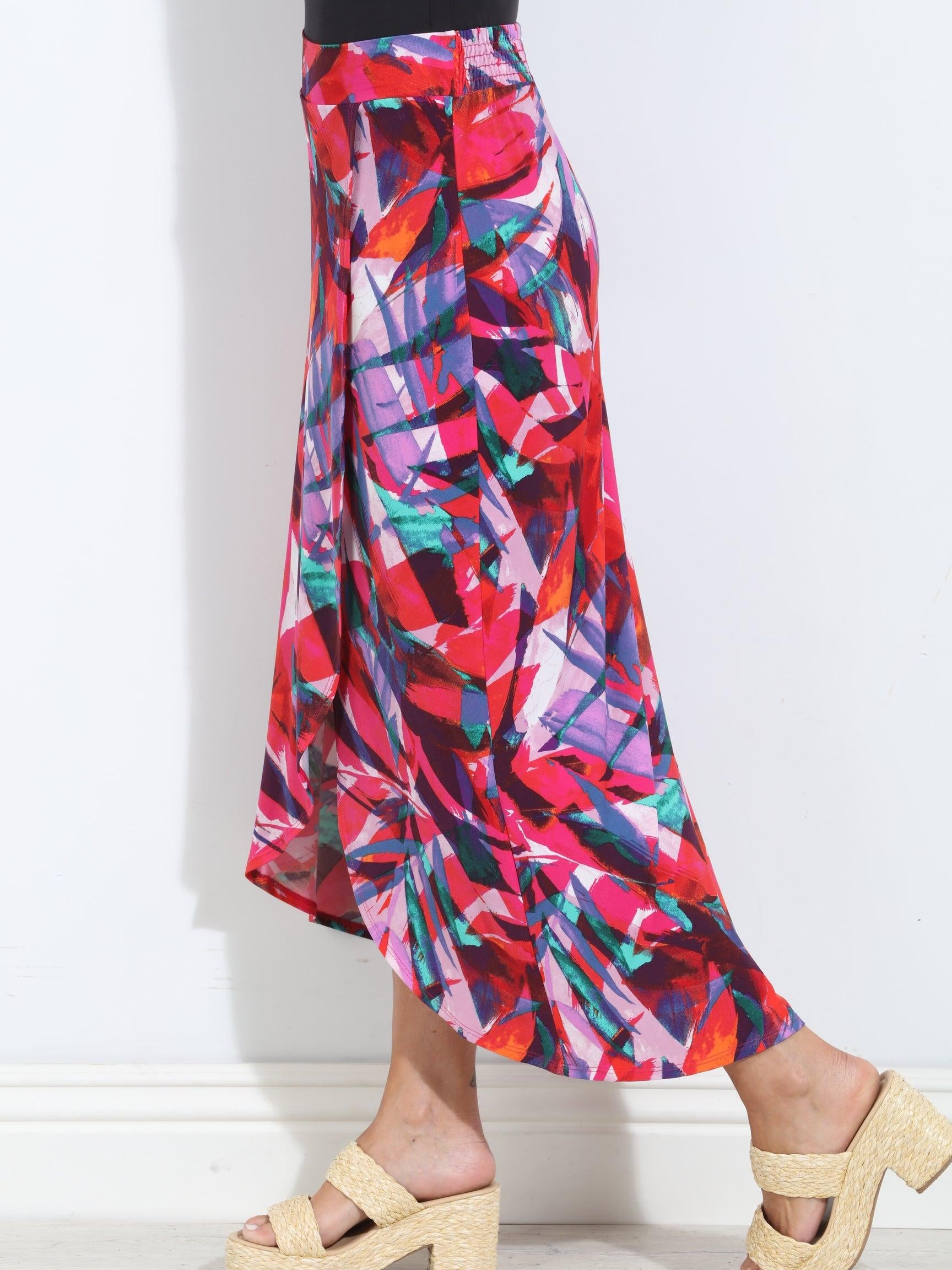 Palmera Faux Wrap Maxi Skirt-BEST SELLER