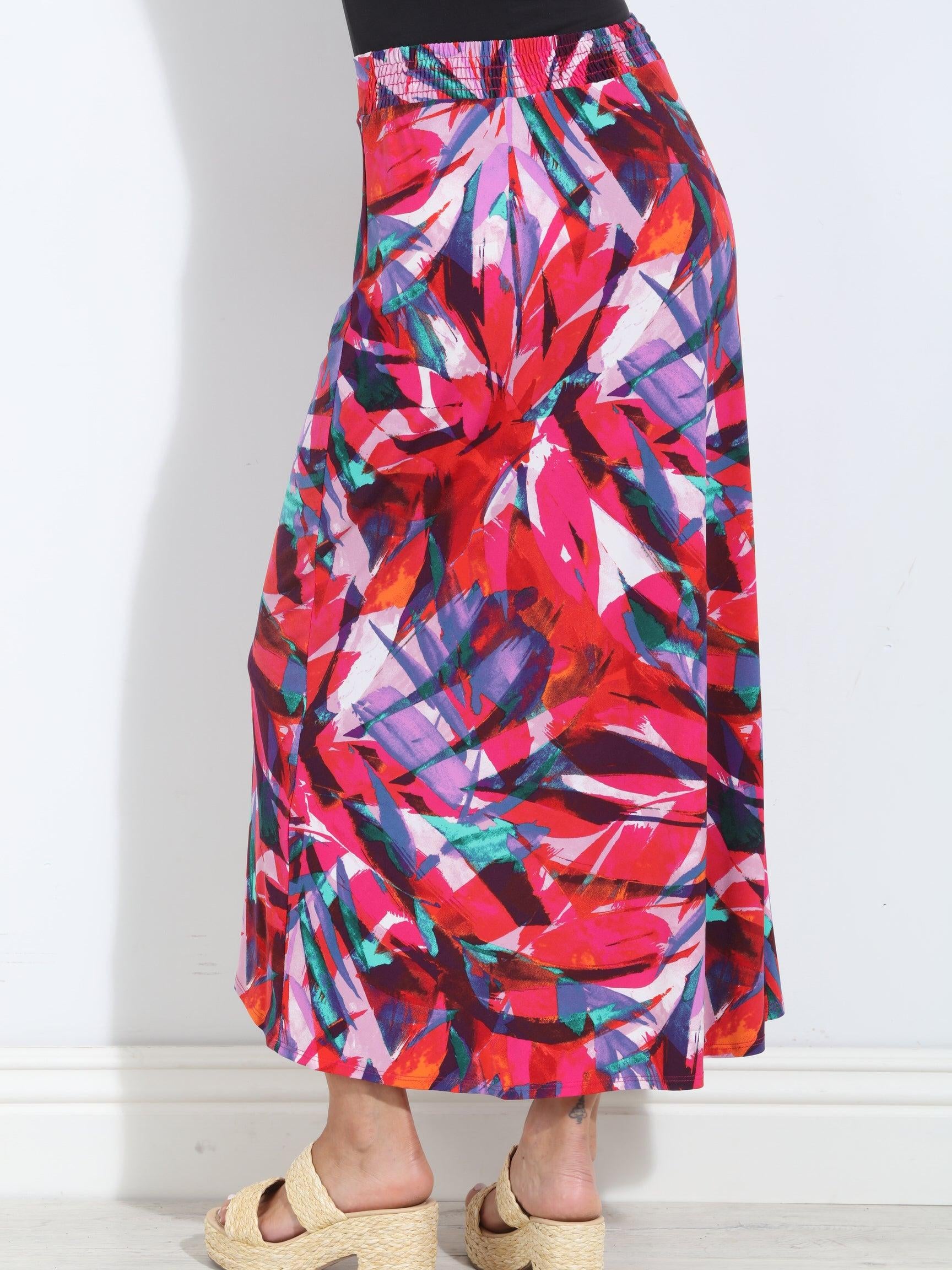 Palmera Faux Wrap Maxi Skirt-BEST SELLER