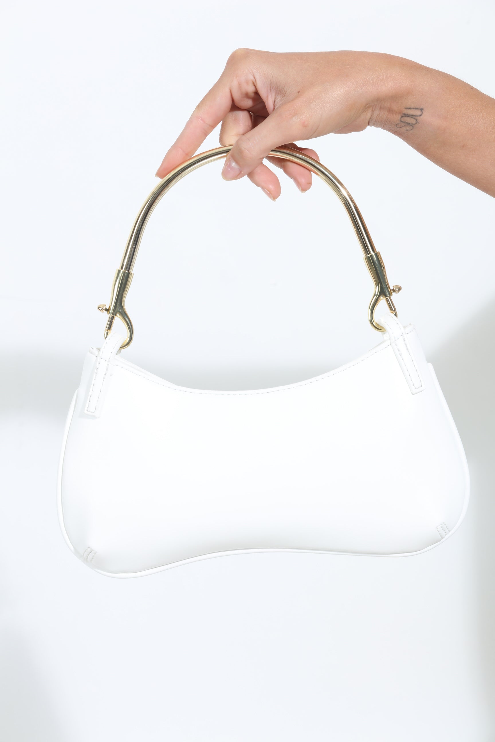 Bianca White Handbag