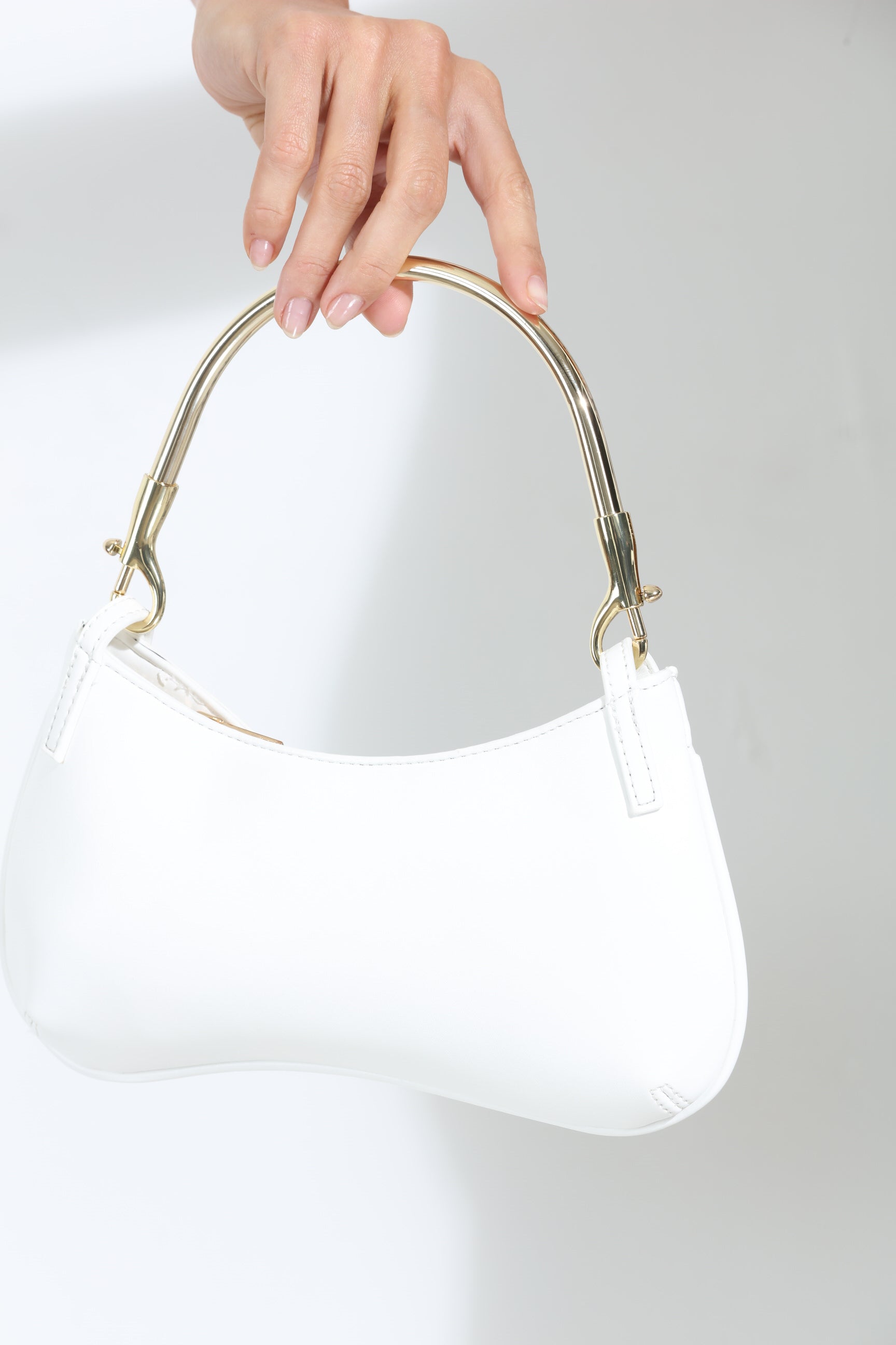 Bianca White Handbag