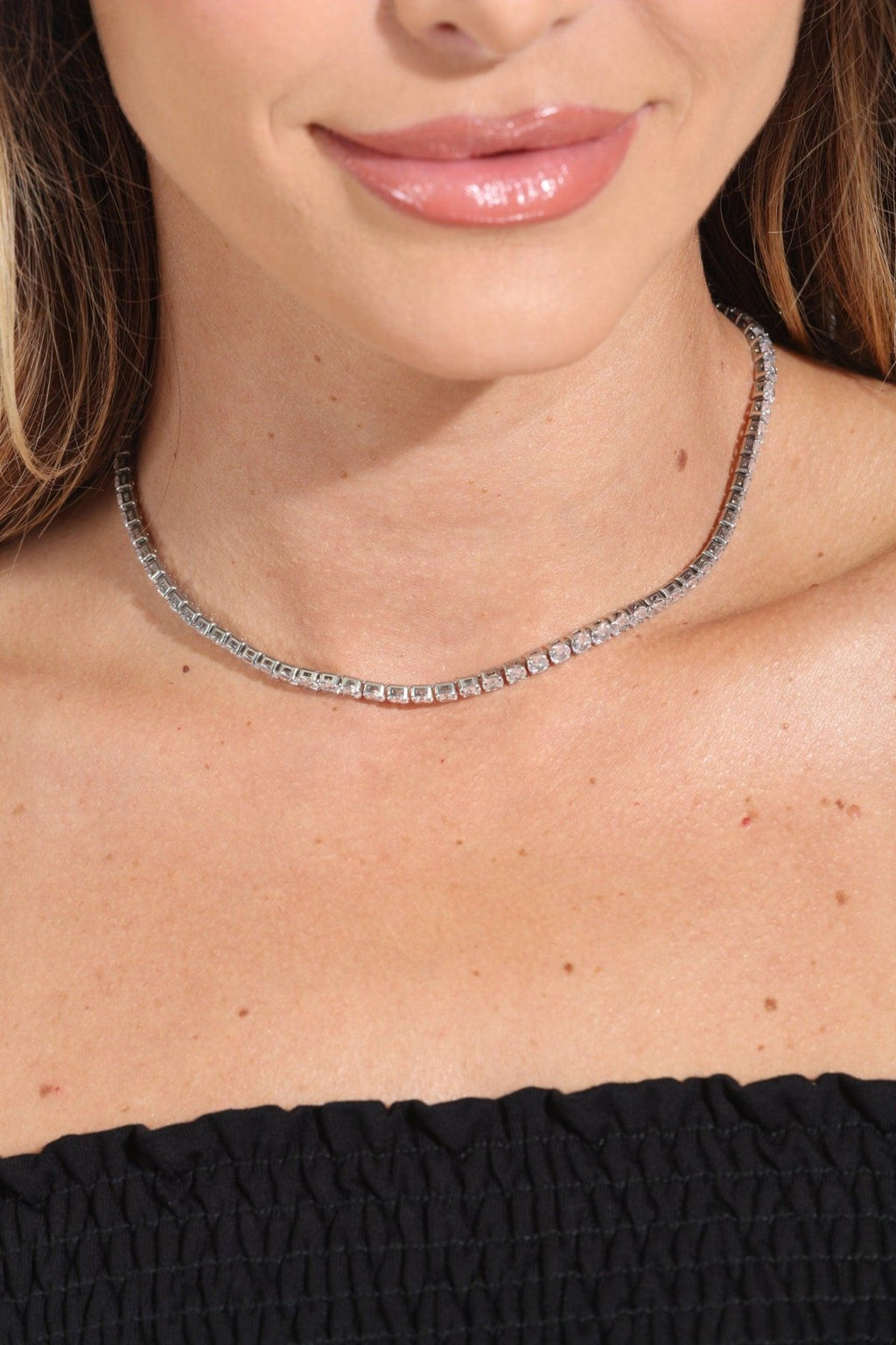 Isla Tennis Necklace-BEST SELLER