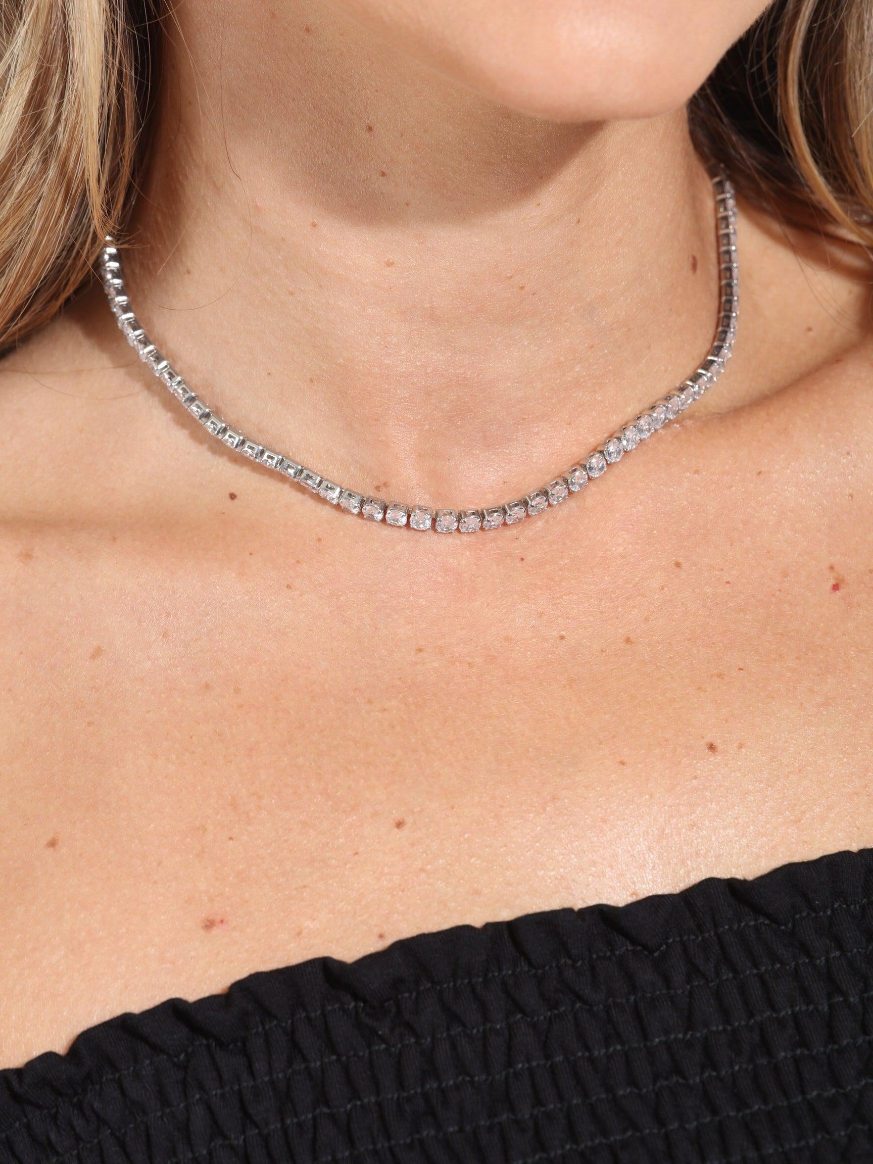 Isla Tennis Necklace-BEST SELLER