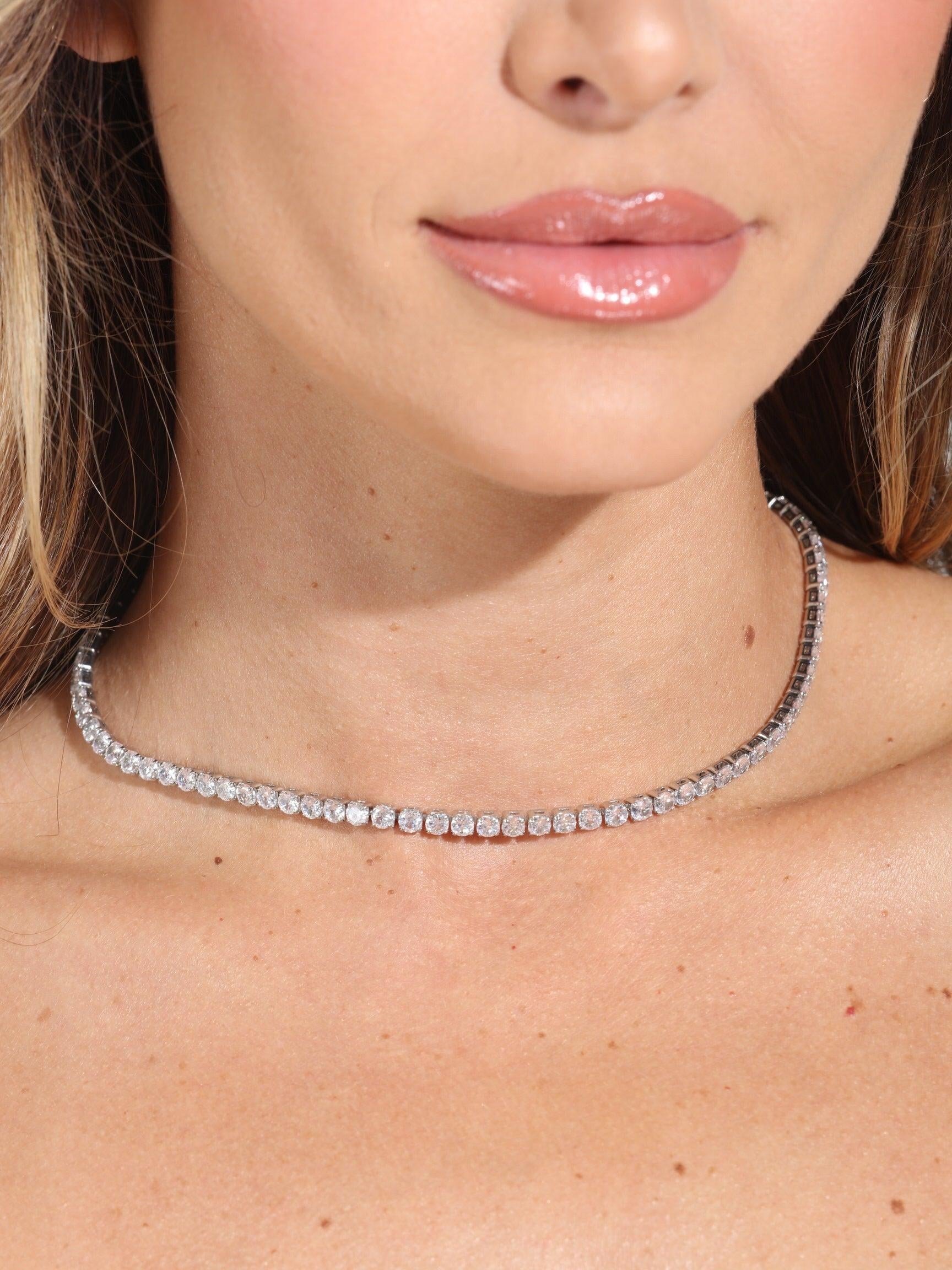 Isla Tennis Necklace-BEST SELLER