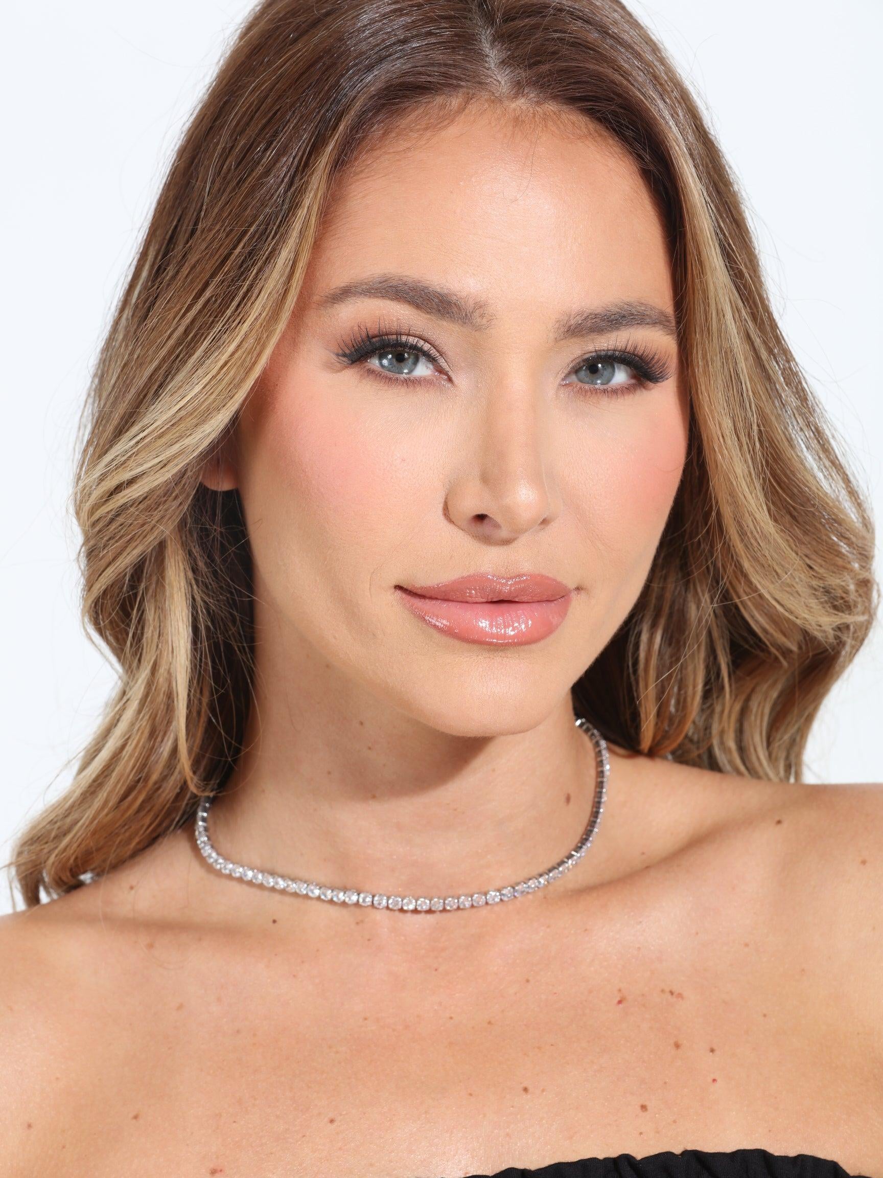 Isla Tennis Necklace-BEST SELLER
