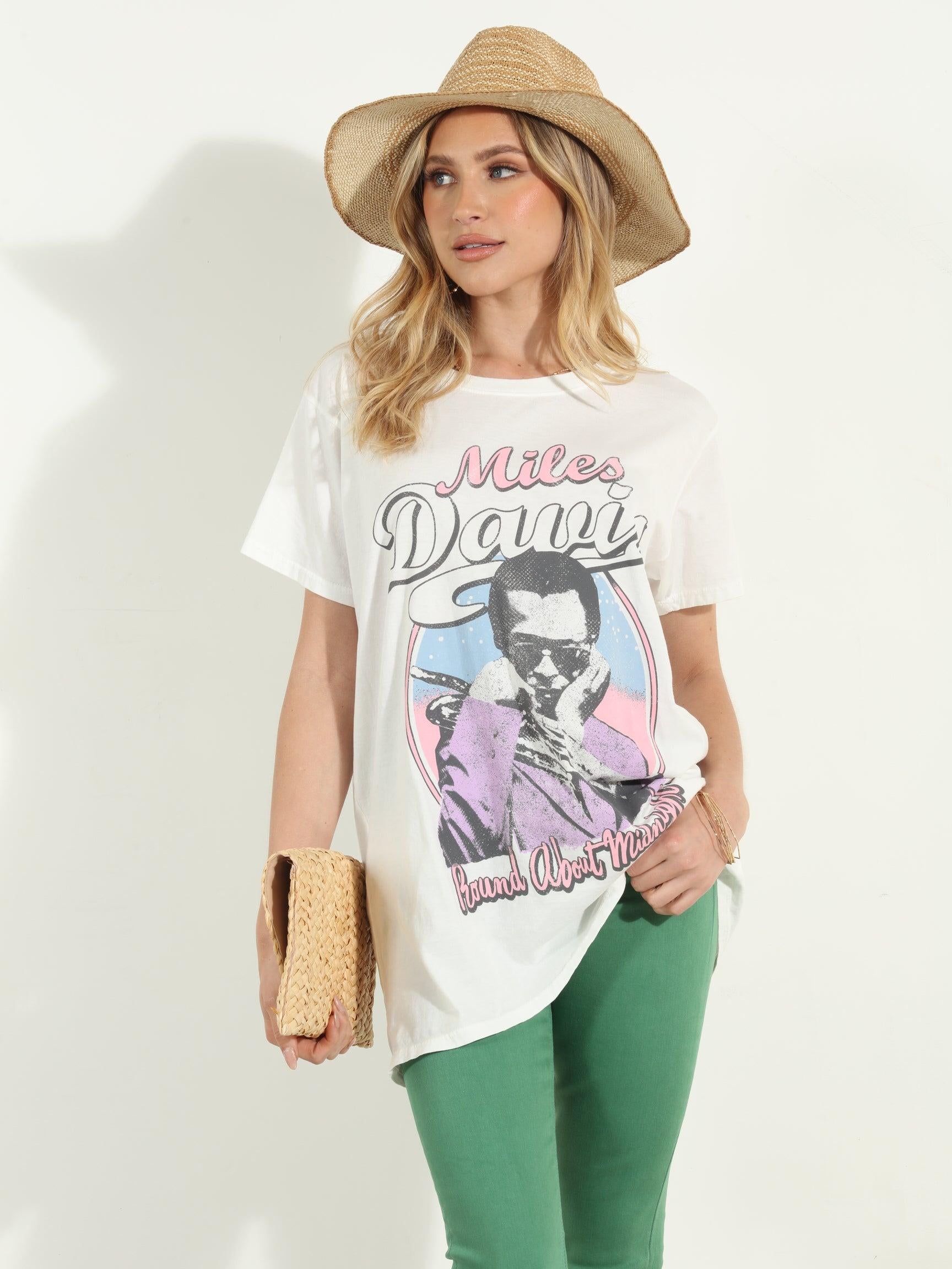Myles Davis Midnight Tee-FINAL SALE