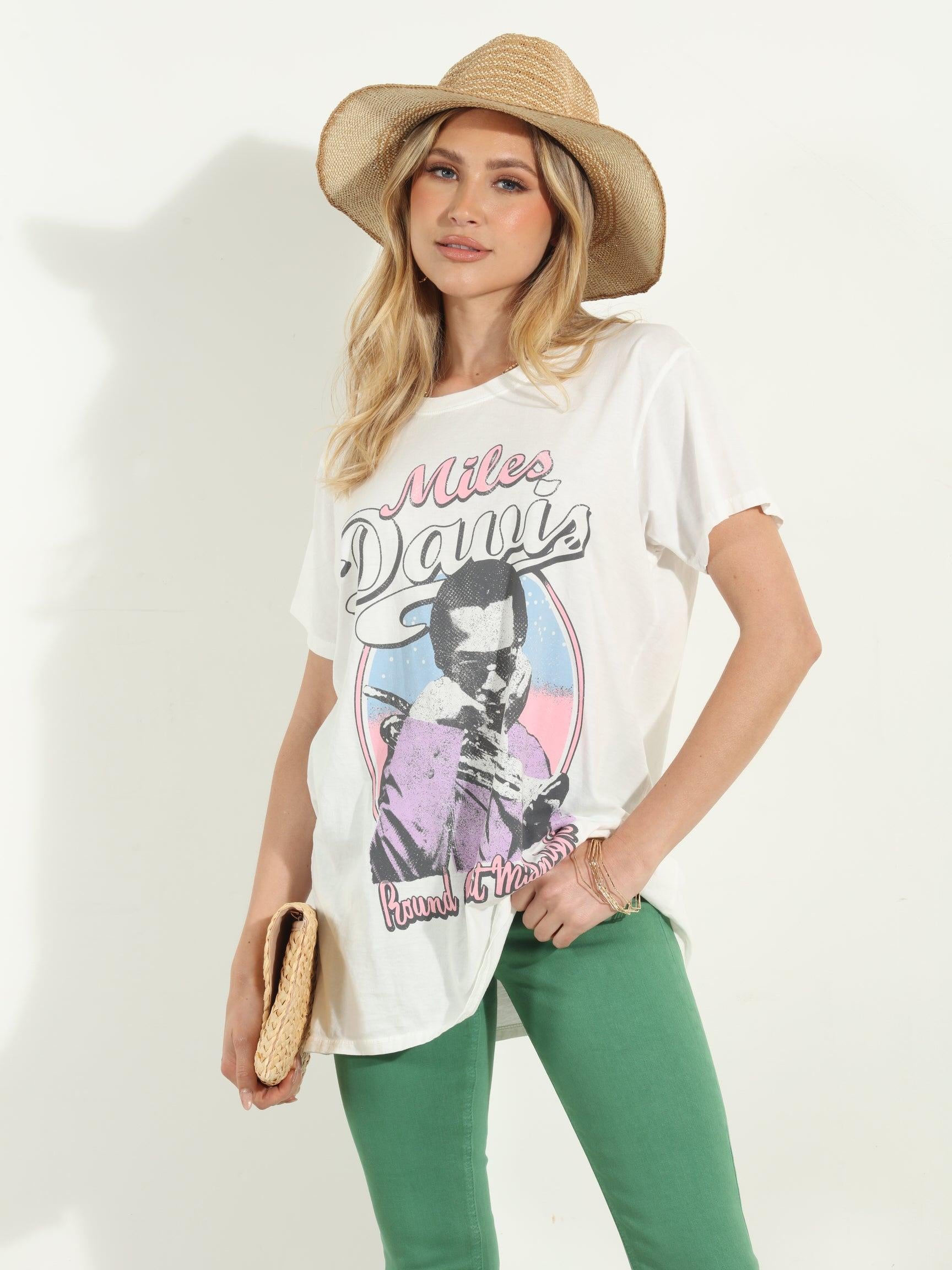 Myles Davis Midnight Tee-FINAL SALE