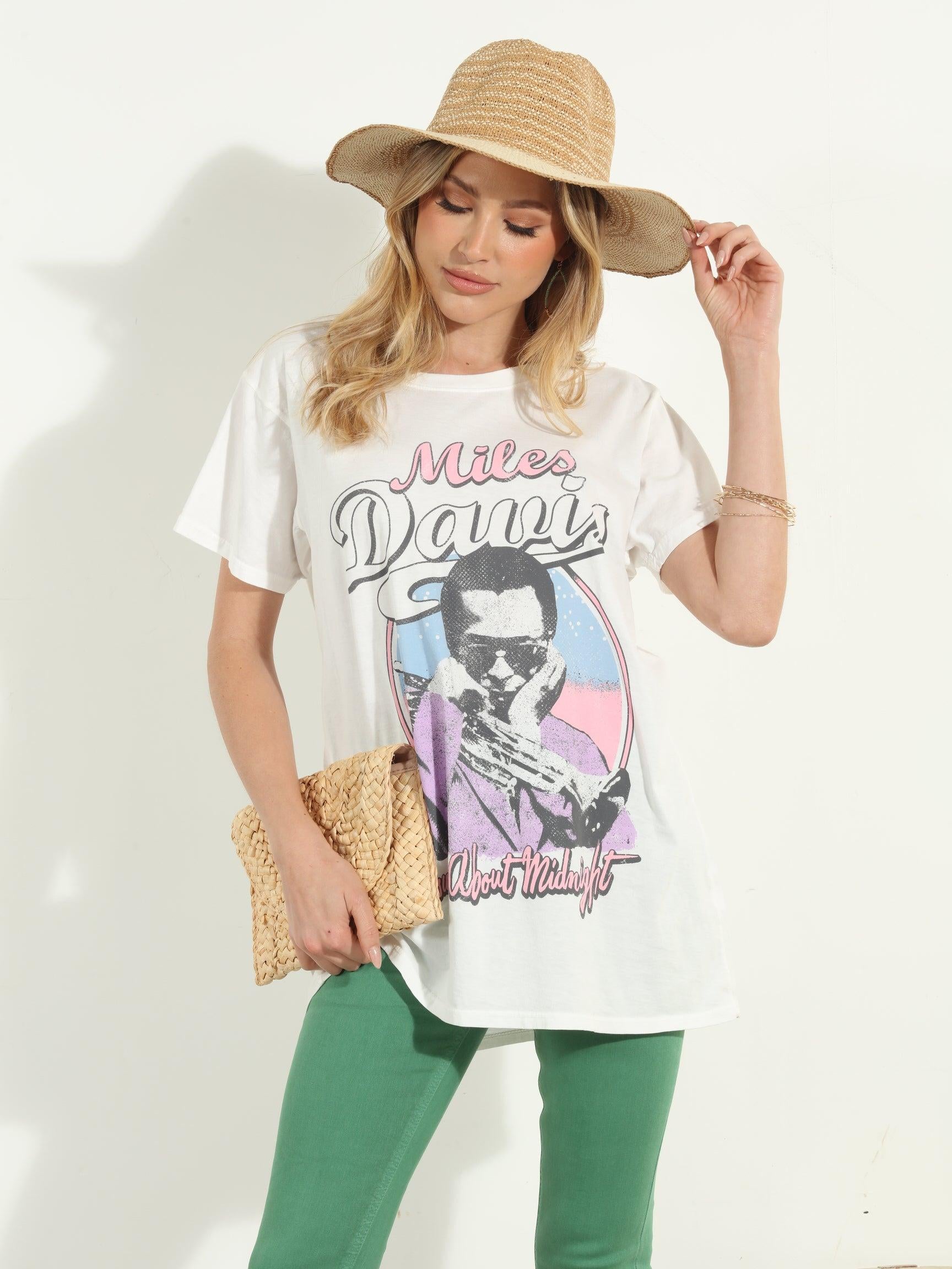 Myles Davis Midnight Tee-FINAL SALE