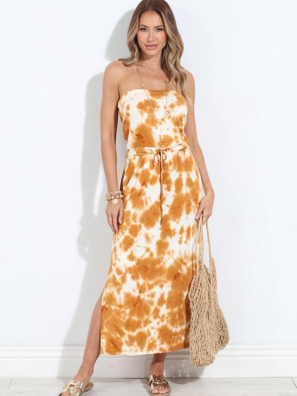 Doja TD Stretch Tube Maxi Dress-BEST SELLER