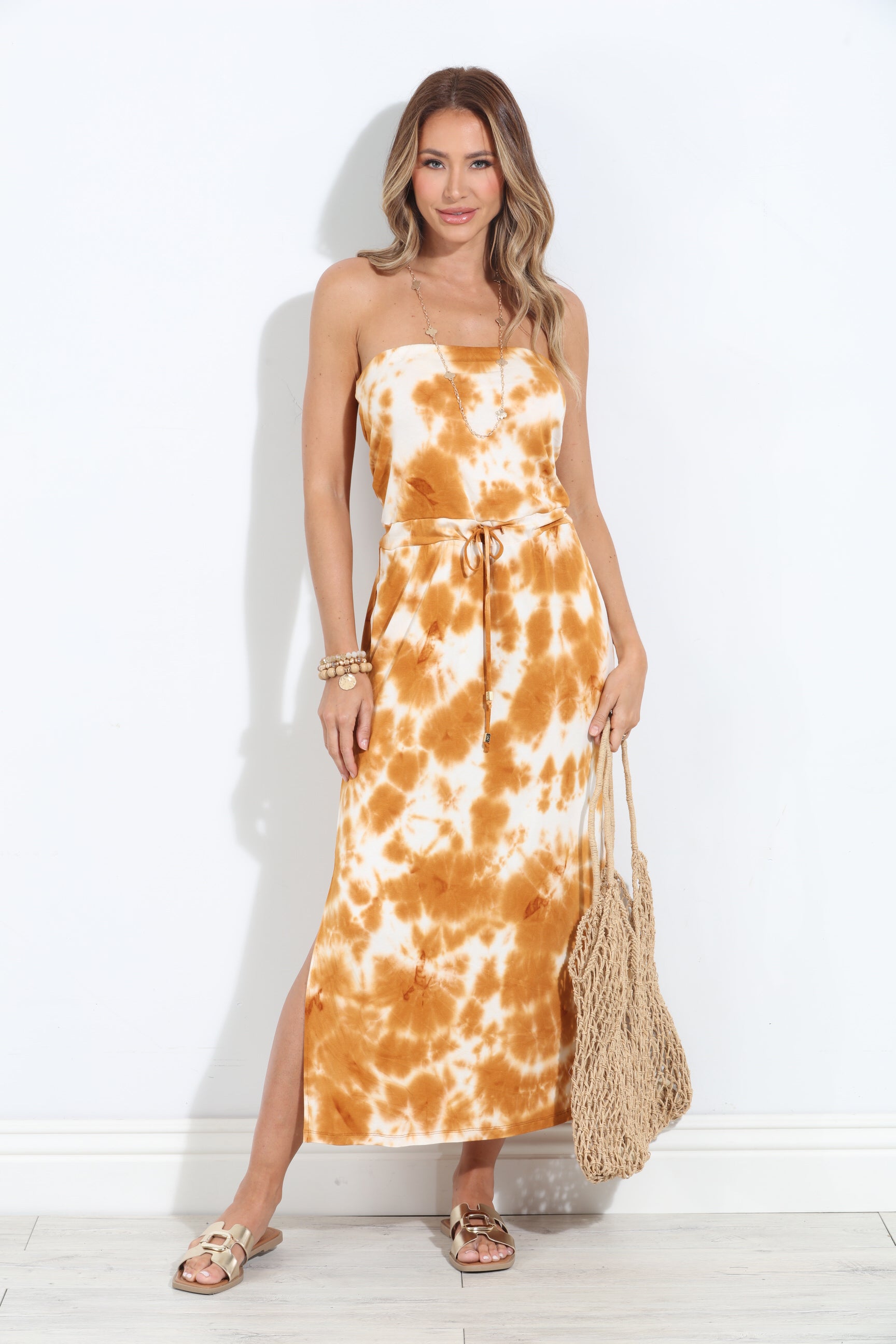 Doja TD Stretch Tube Maxi Dress-BEST SELLER