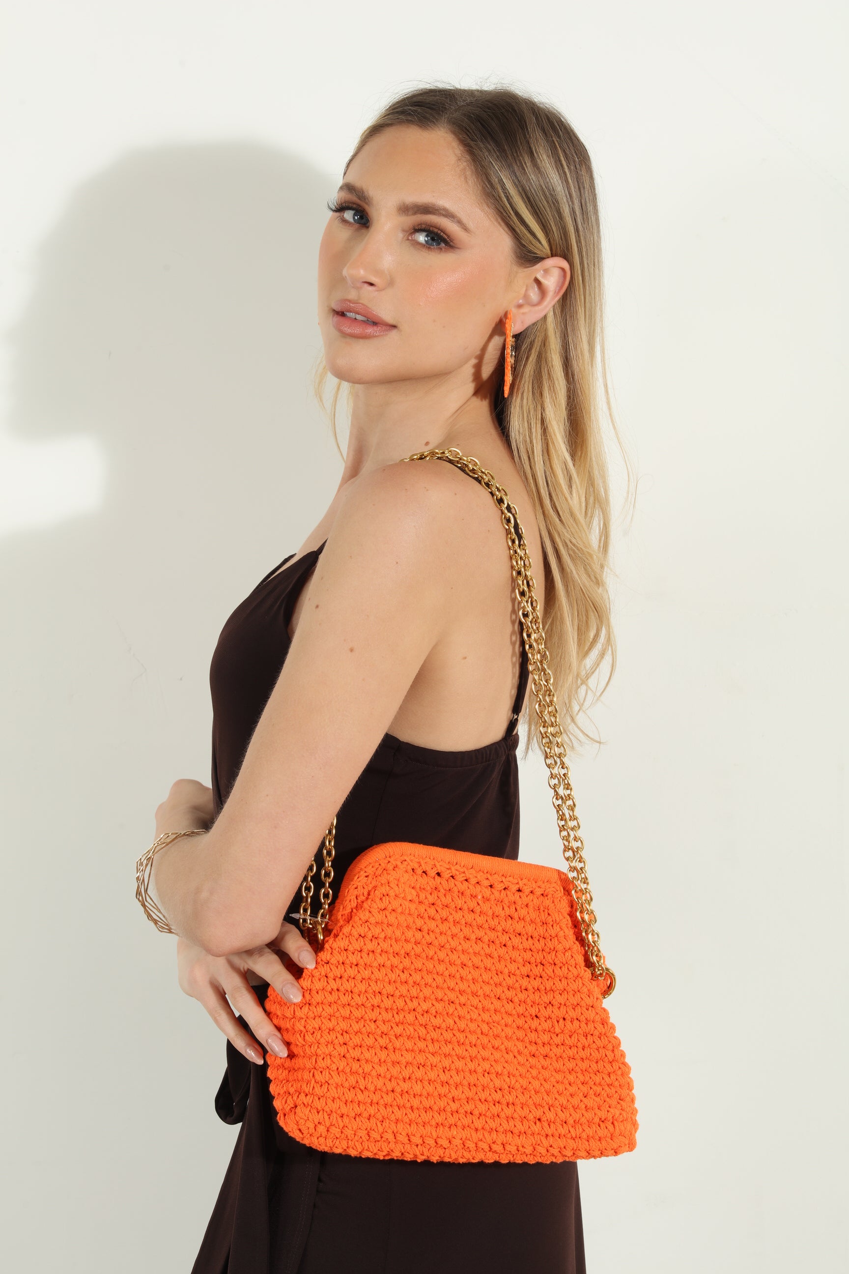 Clementine Woven knit Purse-FINAL SALE
