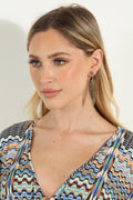 Kendall Leaf Gold Earrings