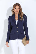 Kristi Navy Ponti Blazer-BEST SELLER