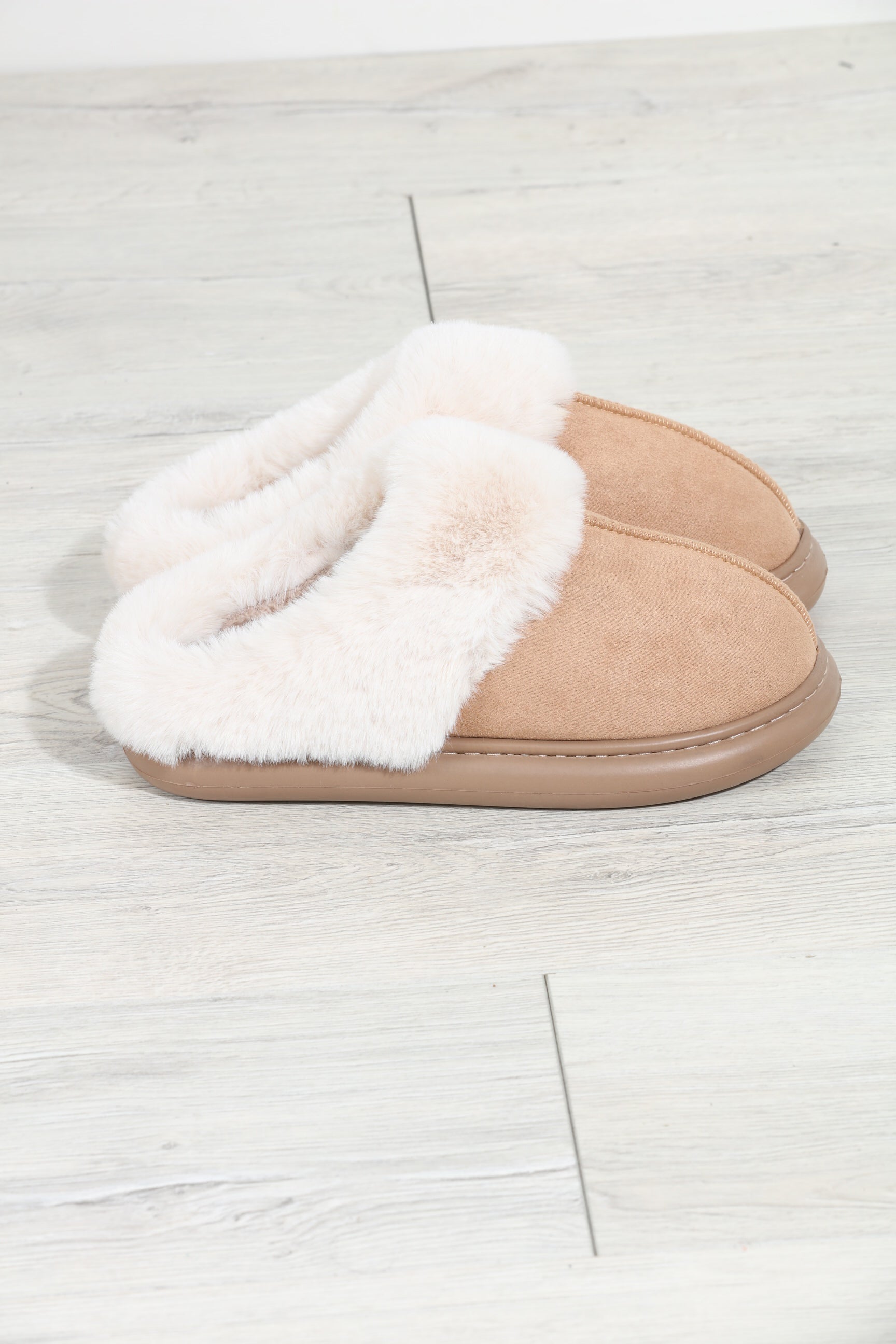 Cushy Camel Slipper