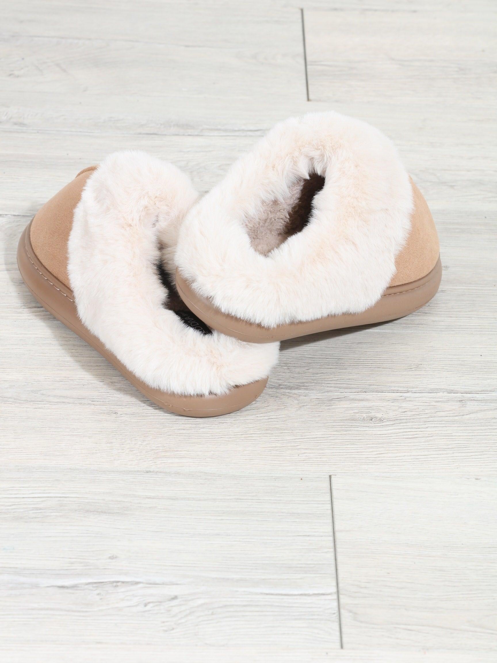 Cushy Camel Slipper-FINAL SALE