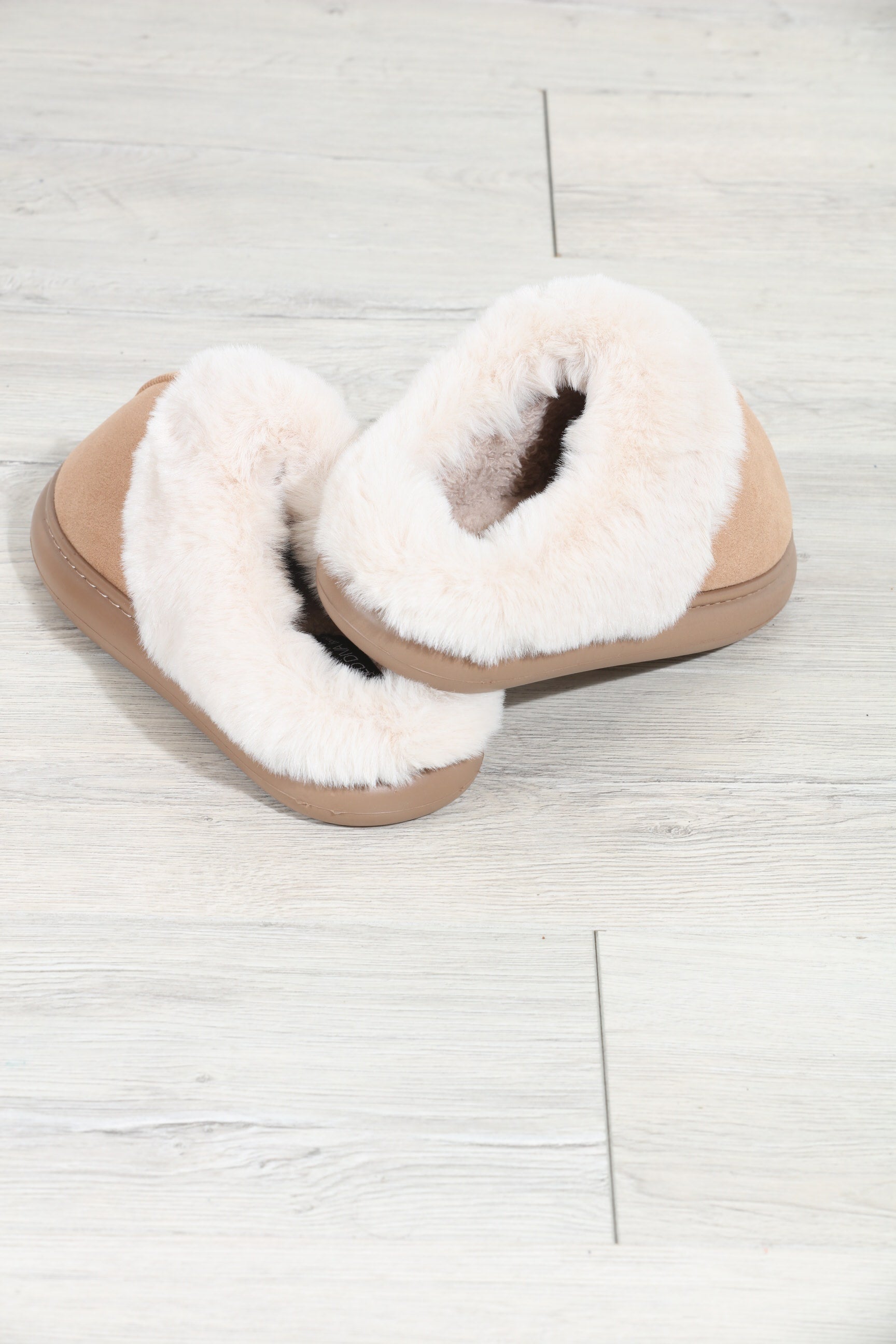 Cushy Camel Slipper