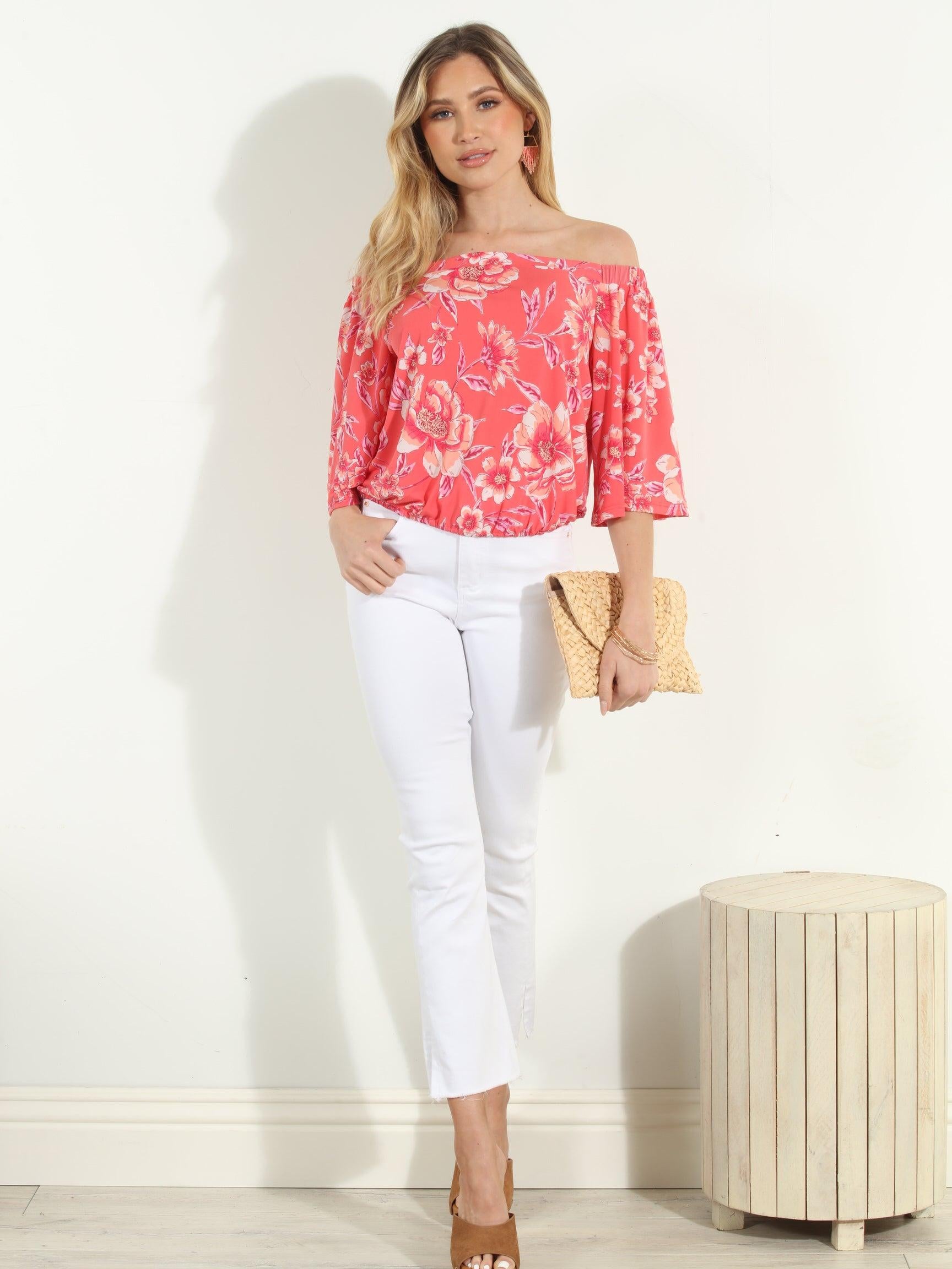 Shereen Stretch OTS Top-FINAL SALE
