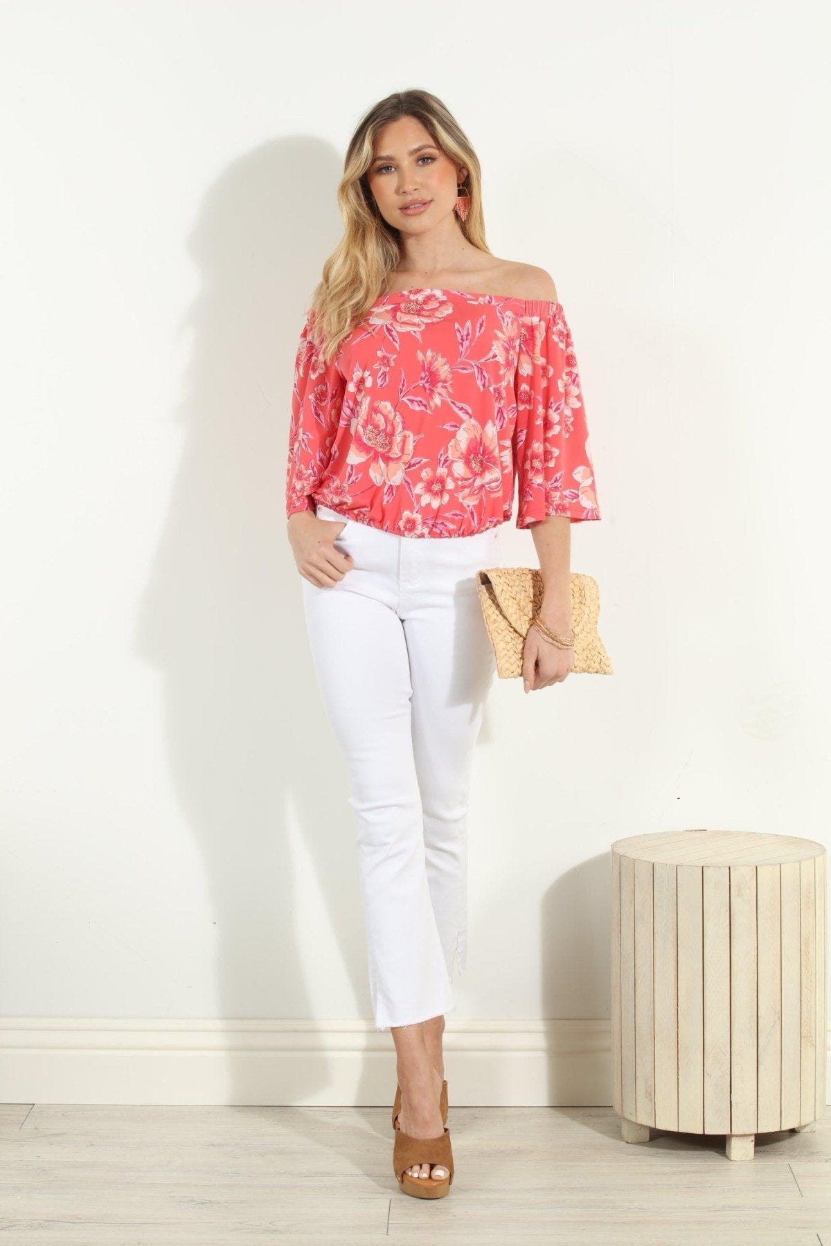 Shereen Stretch OTS Top-FINAL SALE