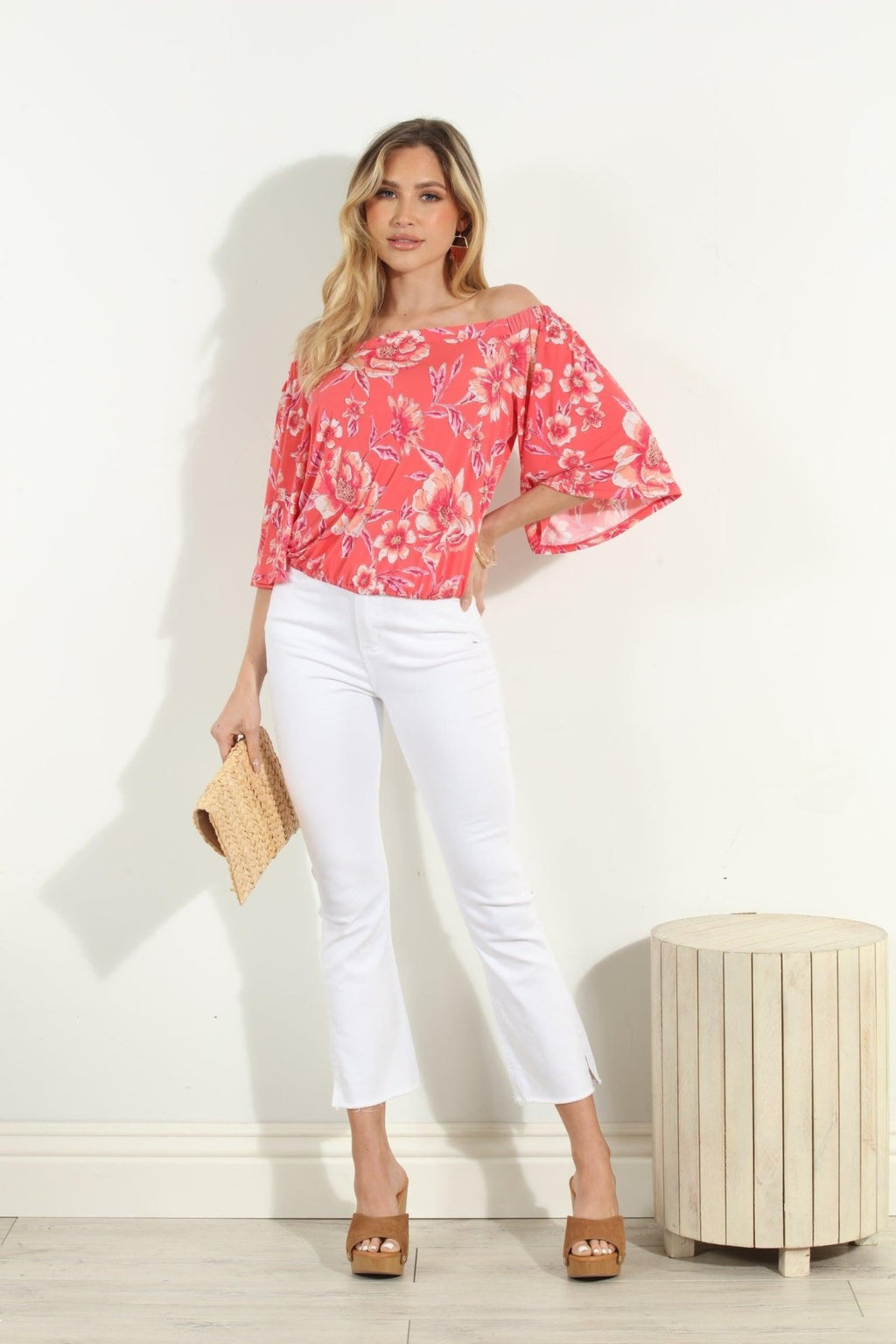 Shereen Stretch OTS Top-FINAL SALE