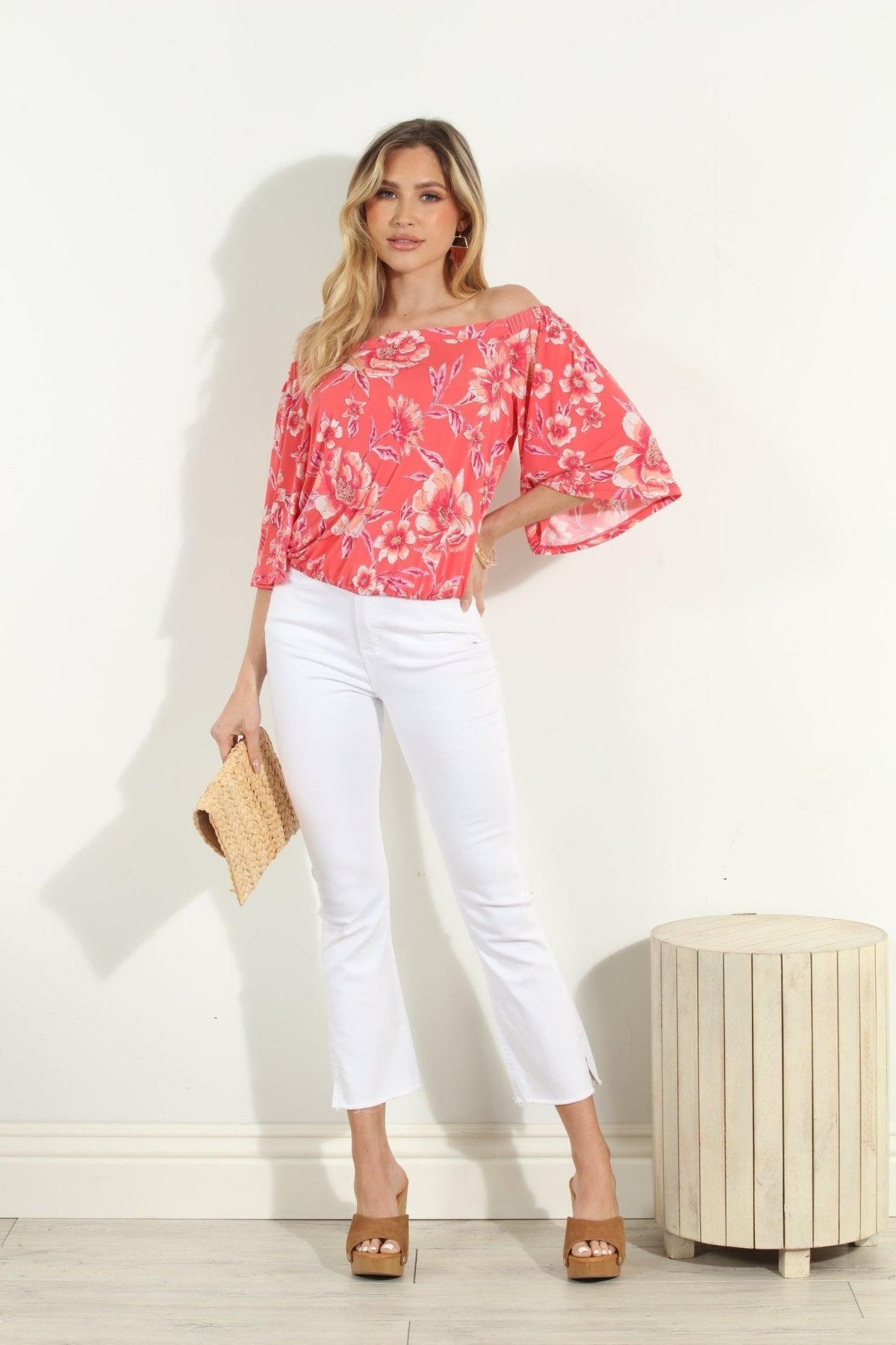 Shereen Stretch OTS Top-FINAL SALE