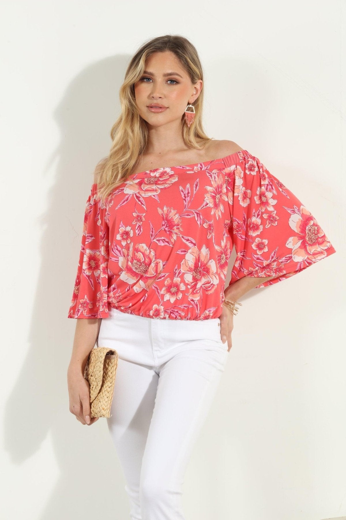 Shereen Stretch OTS Top-FINAL SALE