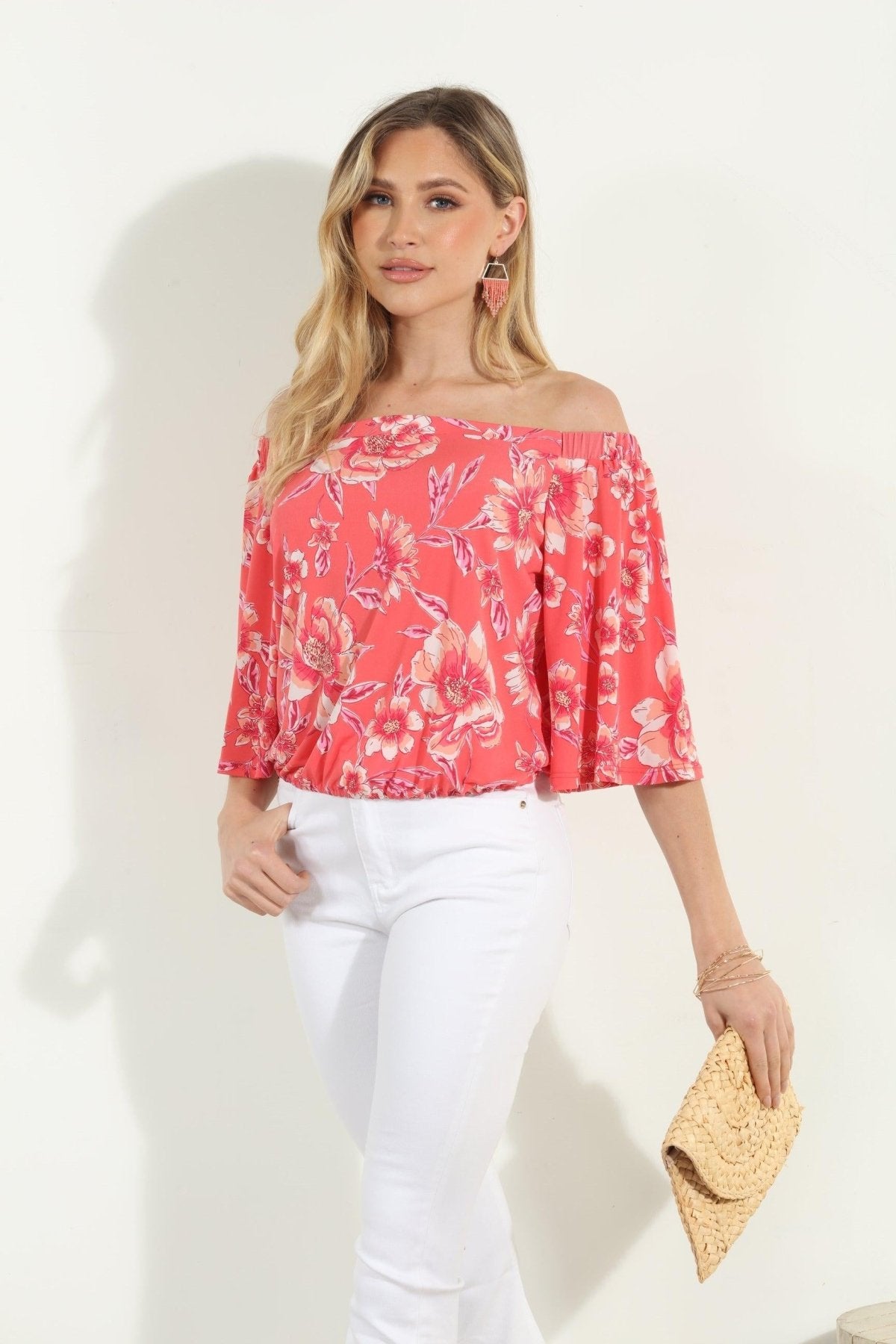 Shereen Stretch OTS Top-FINAL SALE