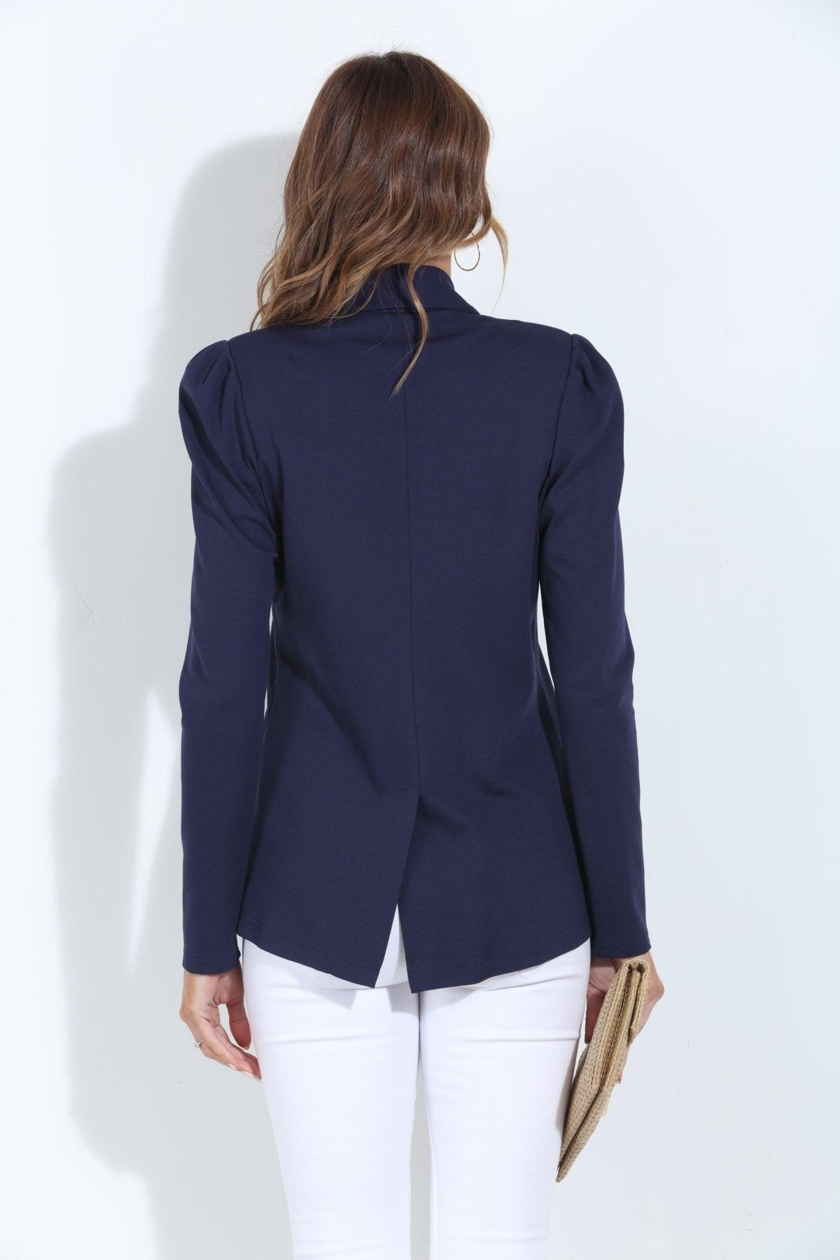 Kristi Navy Ponti Blazer-BEST SELLER