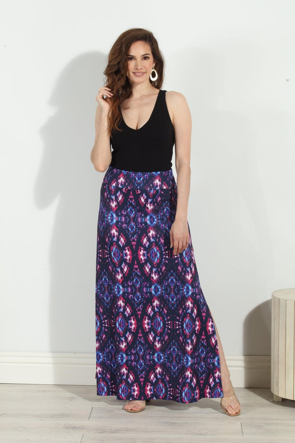 Rosario Stretch Maxi Skirt-FINAL SALE