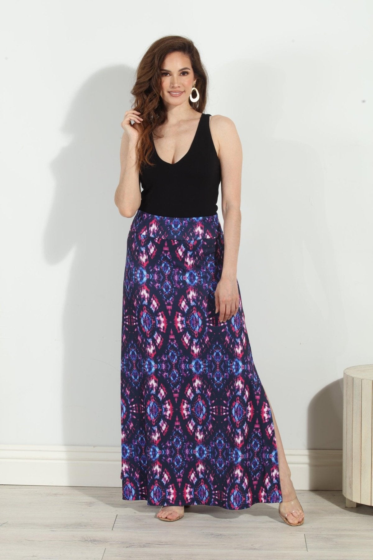 Rosario Stretch Maxi Skirt-FINAL SALE