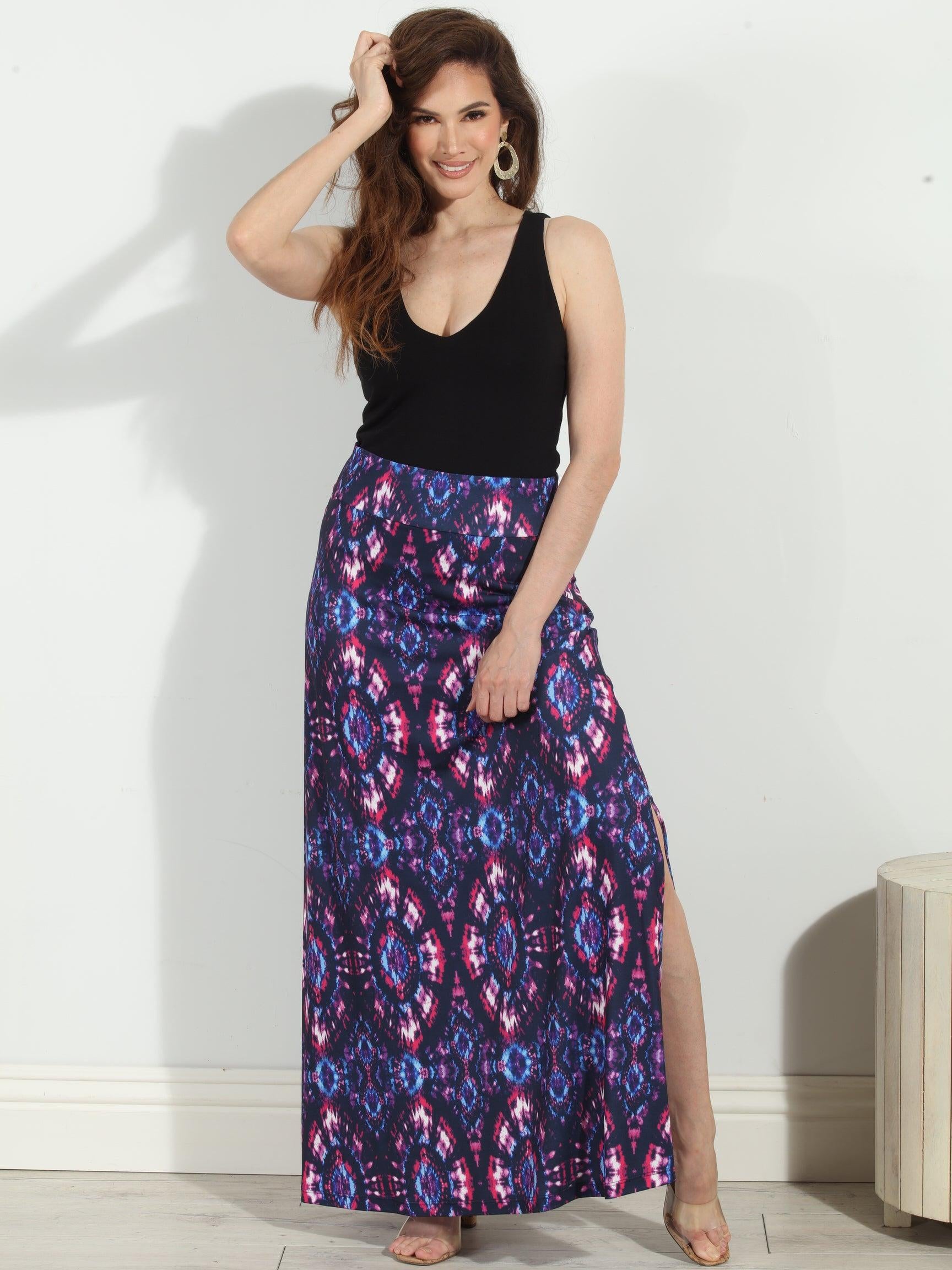 Rosario Stretch Maxi Skirt-FINAL SALE