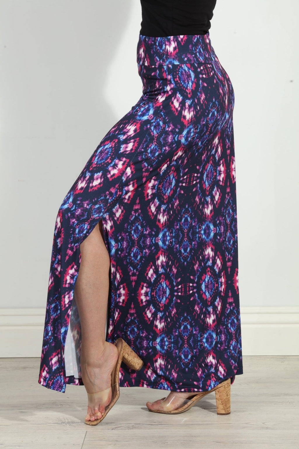 Rosario Stretch Maxi Skirt-FINAL SALE