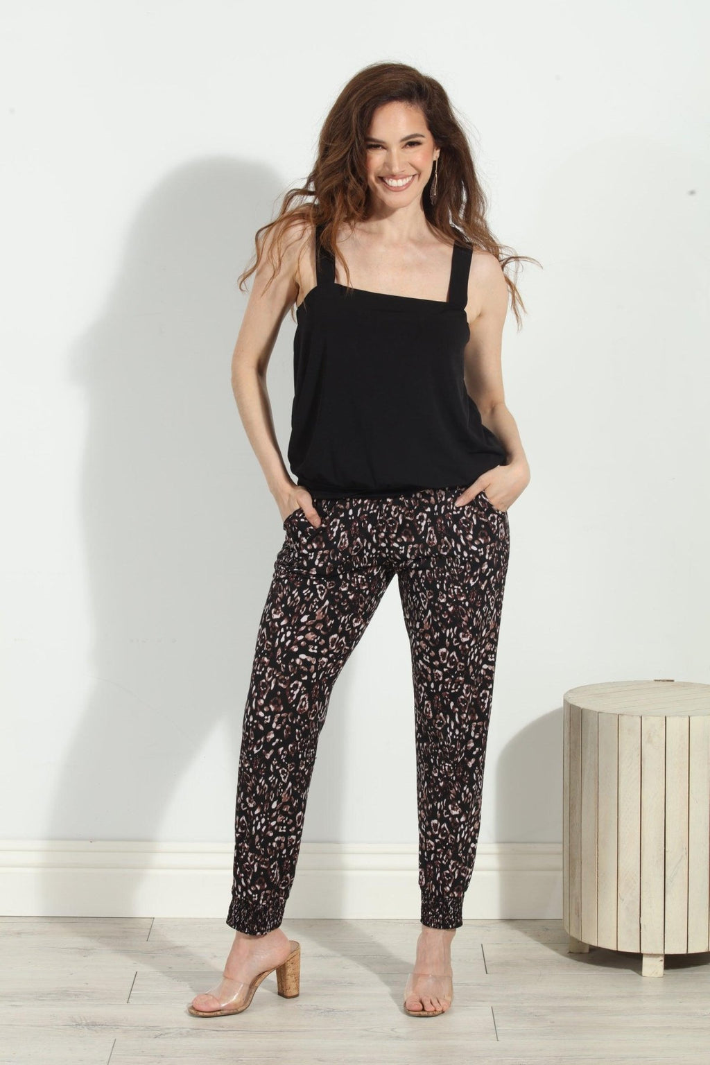 Black ITY Banded Tank-BEST SELLER