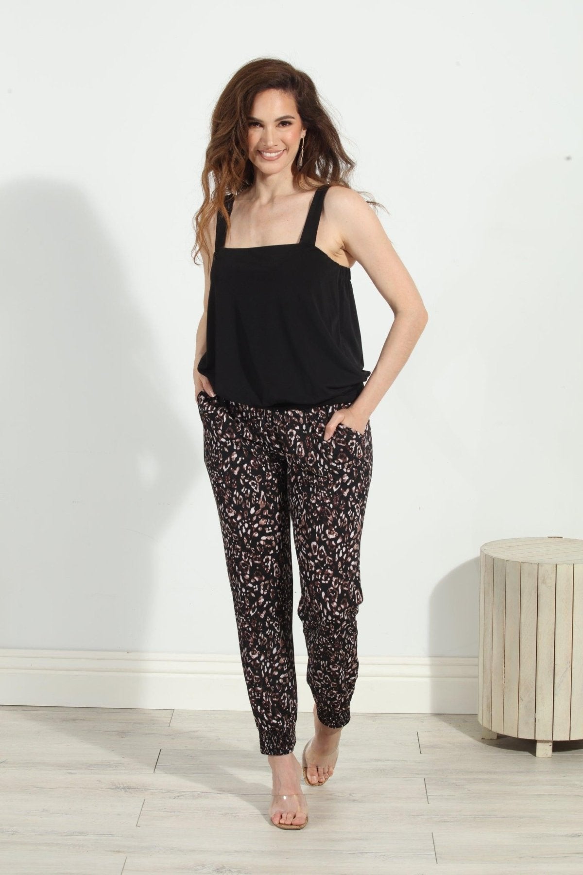 Black ITY Banded Tank-BEST SELLER